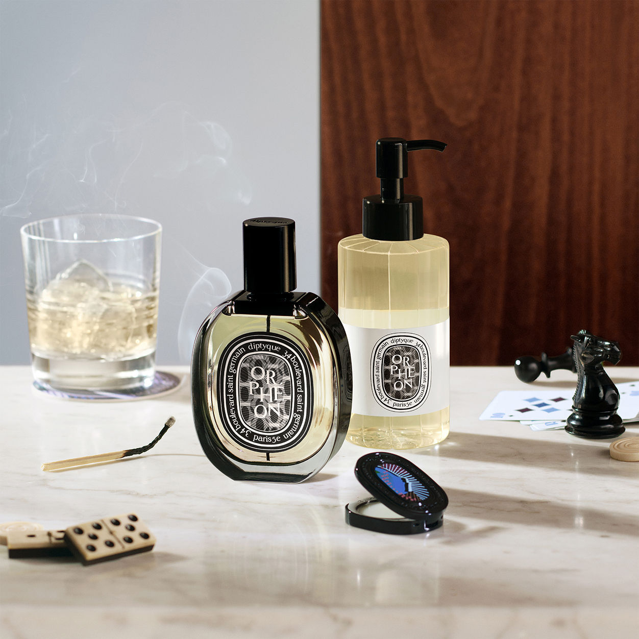 Lifestyle image of Diptyque Orpheon Shower Gel