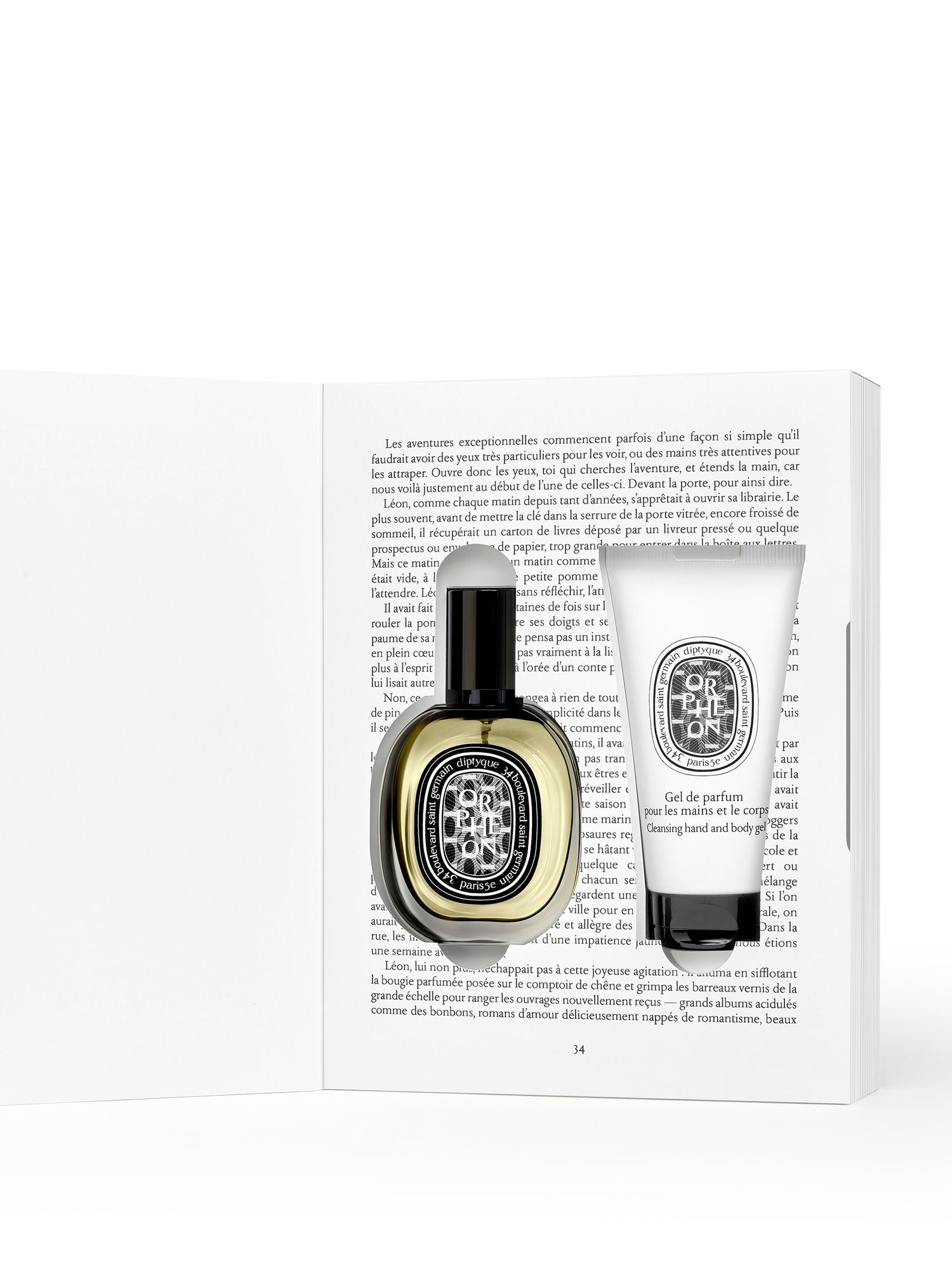 Image of an open Diptyque Orphéon Surprise Set (Limited Edition)