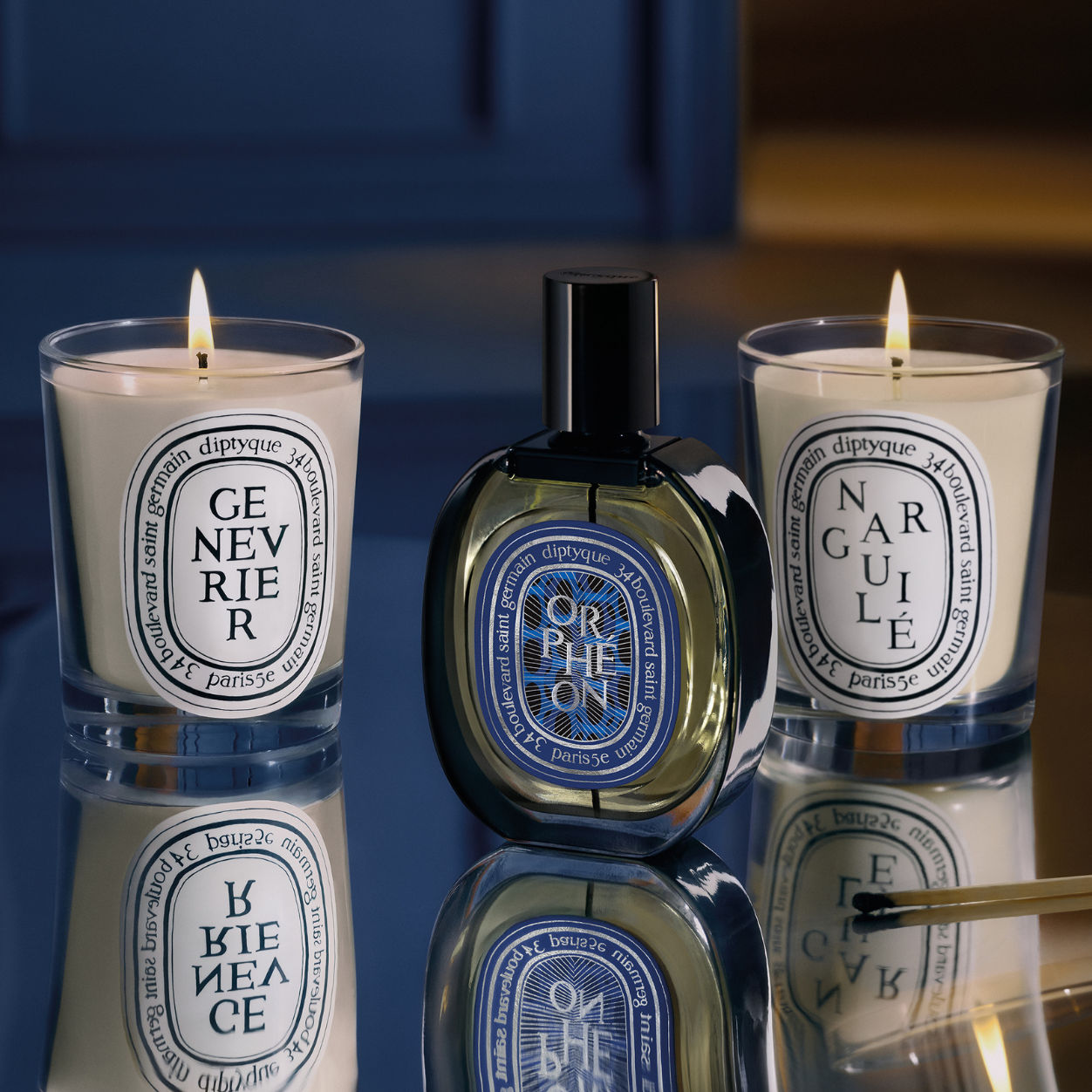 Image of product in the same collection as Diptyque Narguilé & Genévrier (Juniper) Set of 2 Small Candles (Limited Edition)