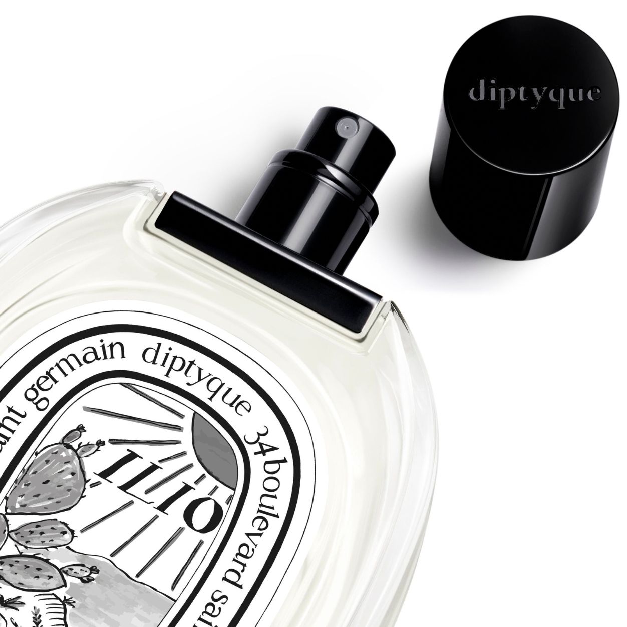 Image of an open Diptyque Ilio Eau De Toilette