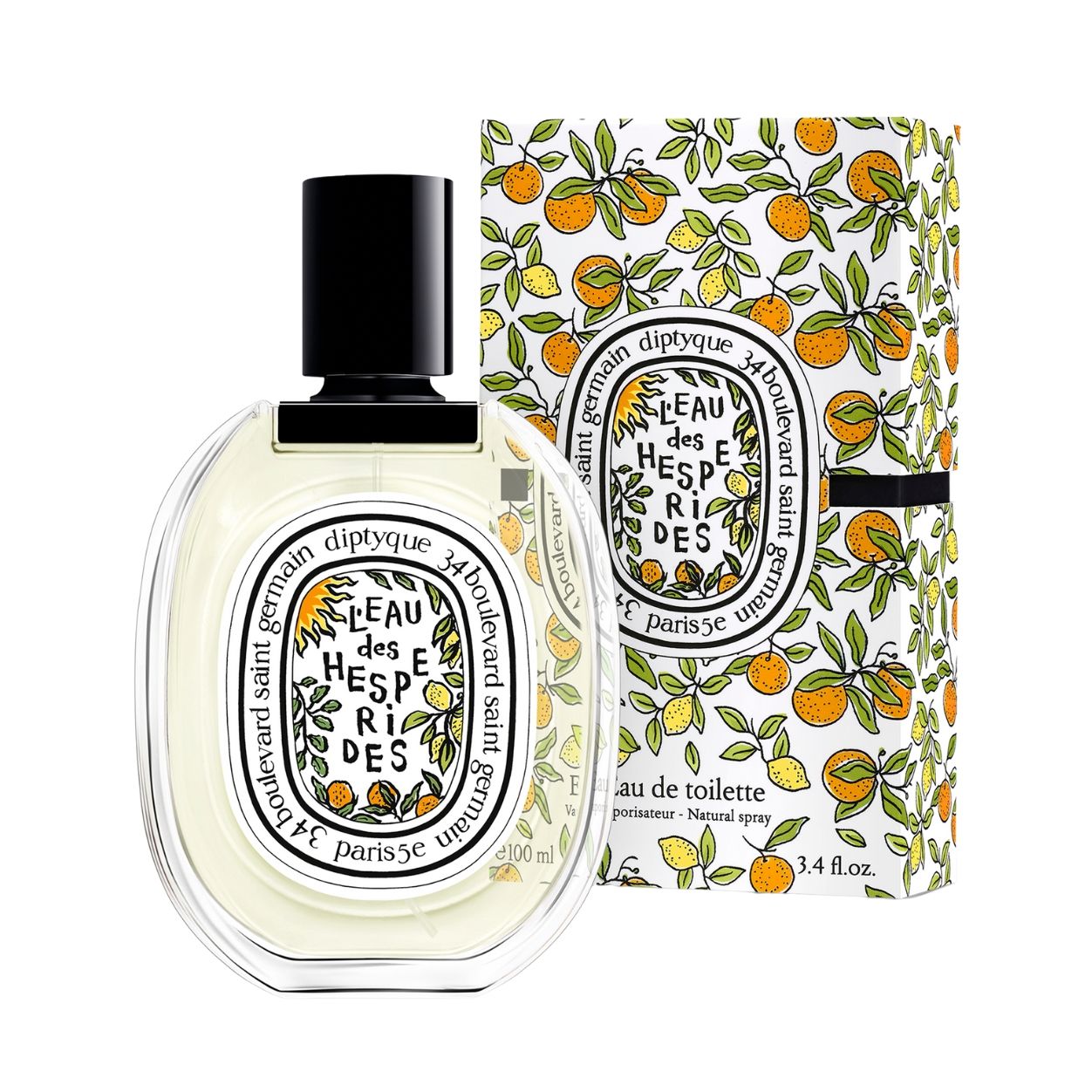 Image of the Diptyque L'Eau des Hespérides Eau De Toilette (Limited Edition) box