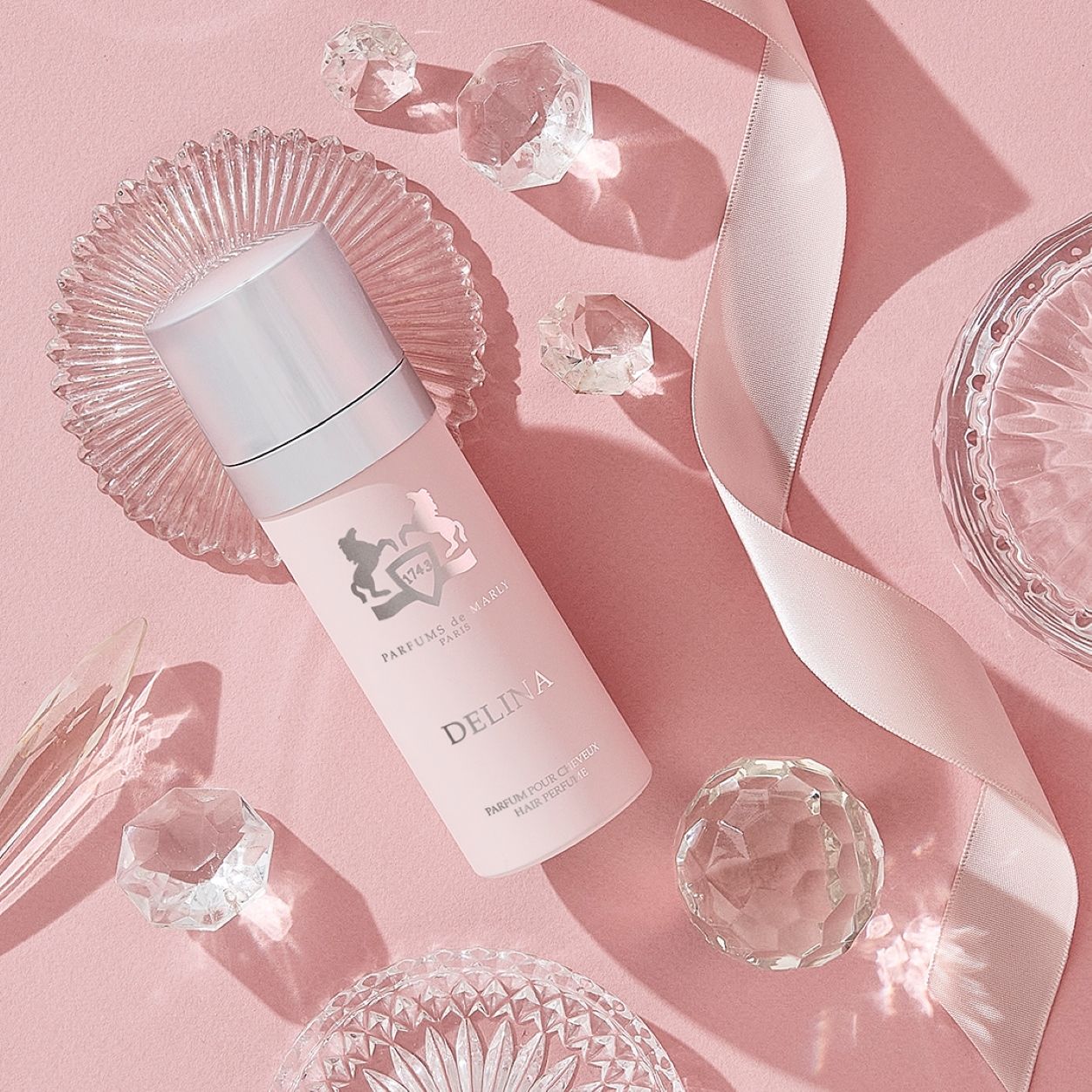 Lifestyle image of Parfums de Marly Delina Hair Mist