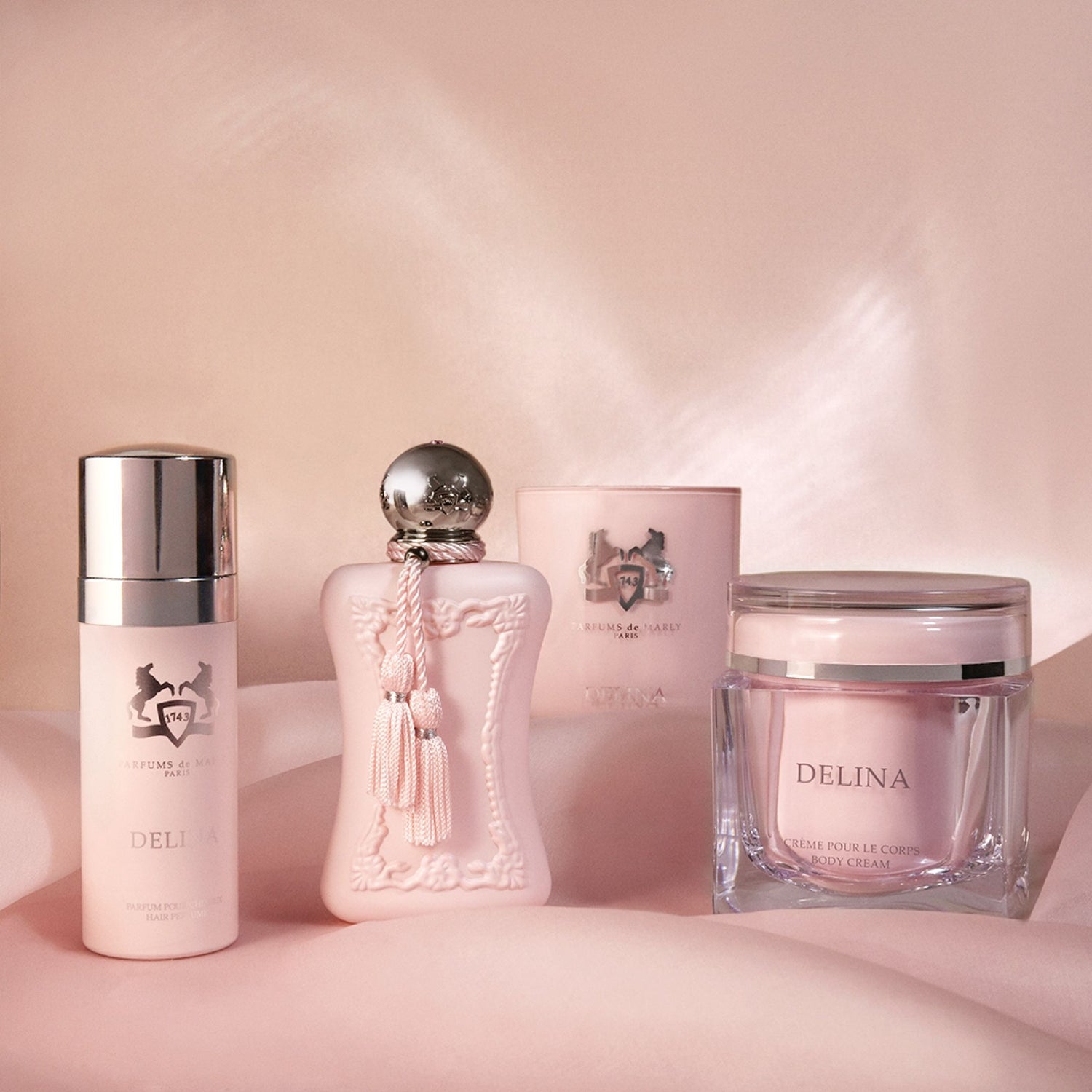 Lifestyle image of Parfums de Marly Delina Candle