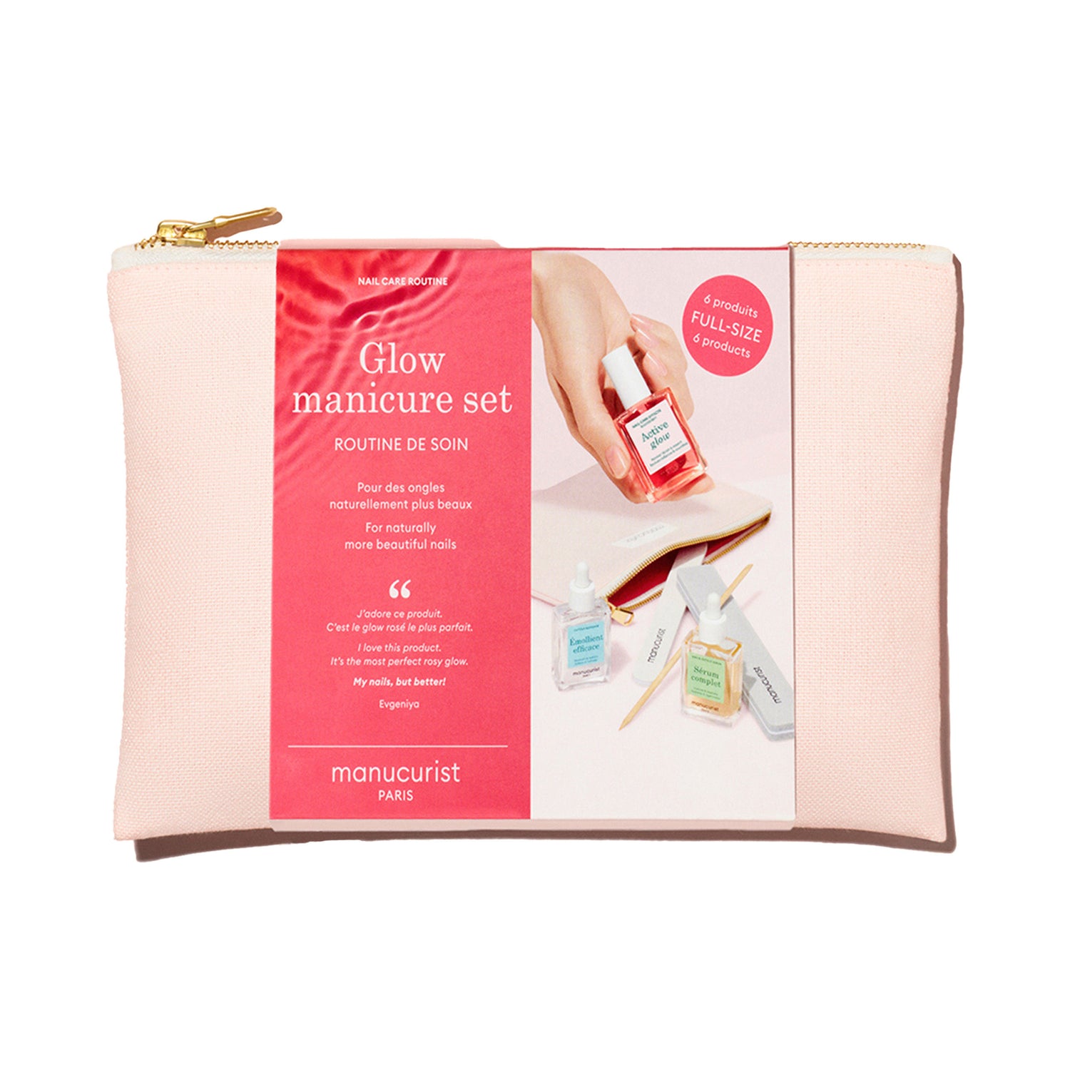 Image of the Manucurist Glow Manicure Set box