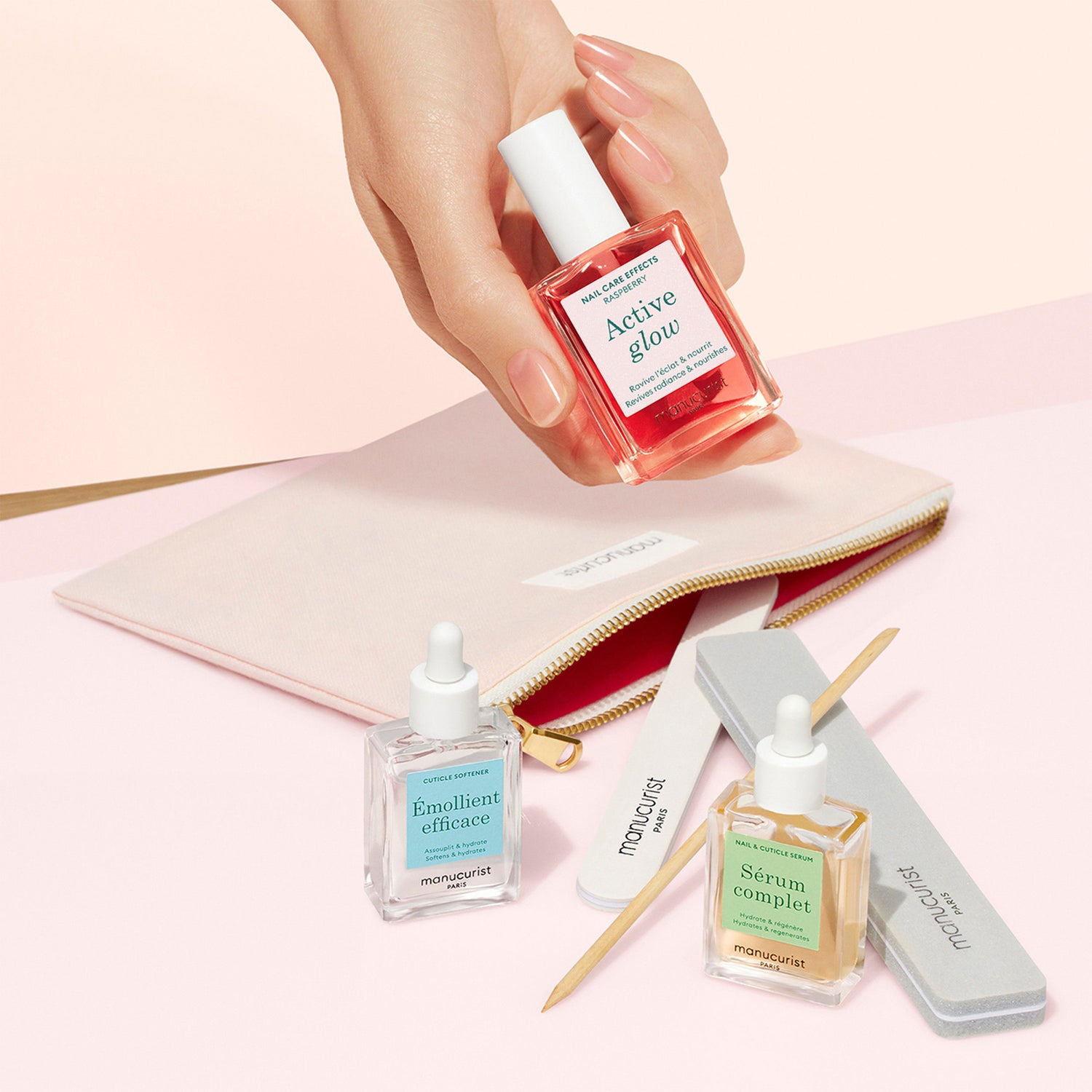 Lifestyle image of Manucurist Glow Manicure Set