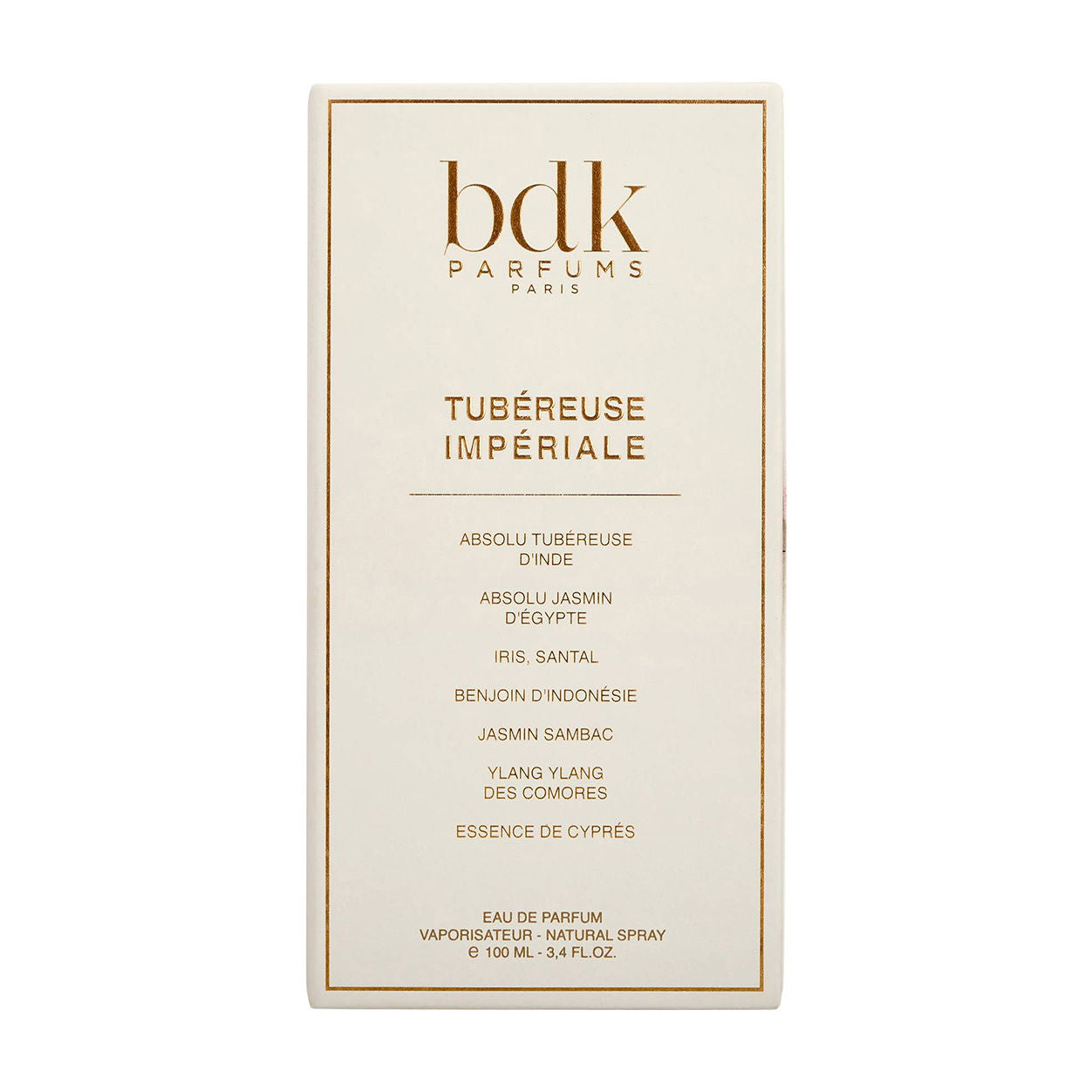 Image of the BDK Parfums Tubéreuse Impériale box