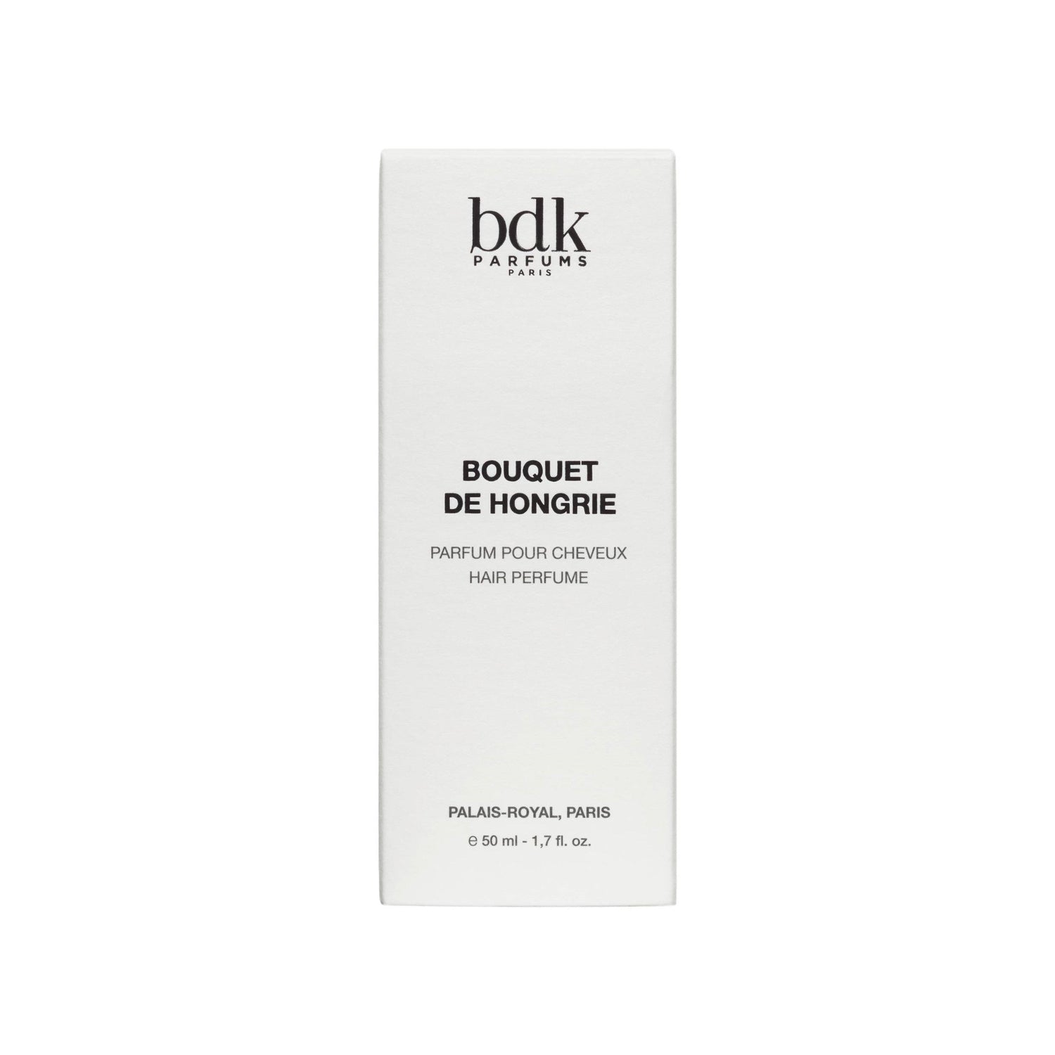 Image of the BDK Parfums Bouquet de Hongrie Hair Perfume box