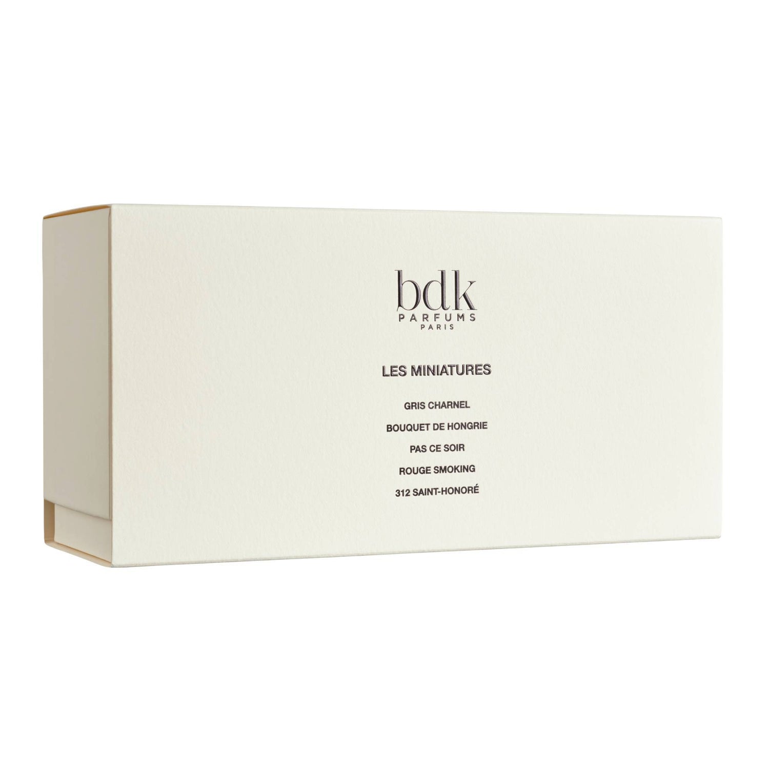 Image of the BDK Parfums Les Miniatures Coffret box