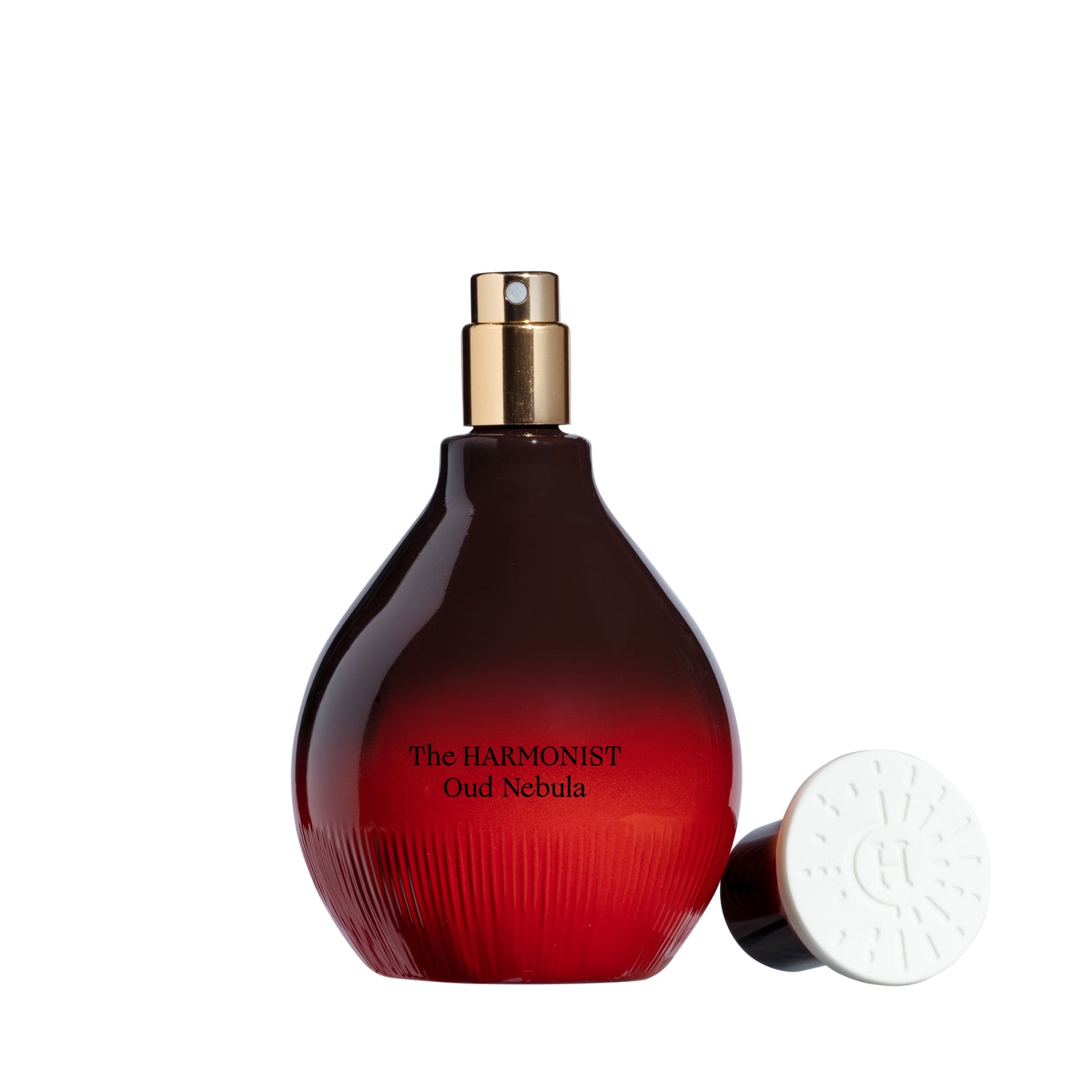 Image of an open The Harmonist Oud Nebula Parfum