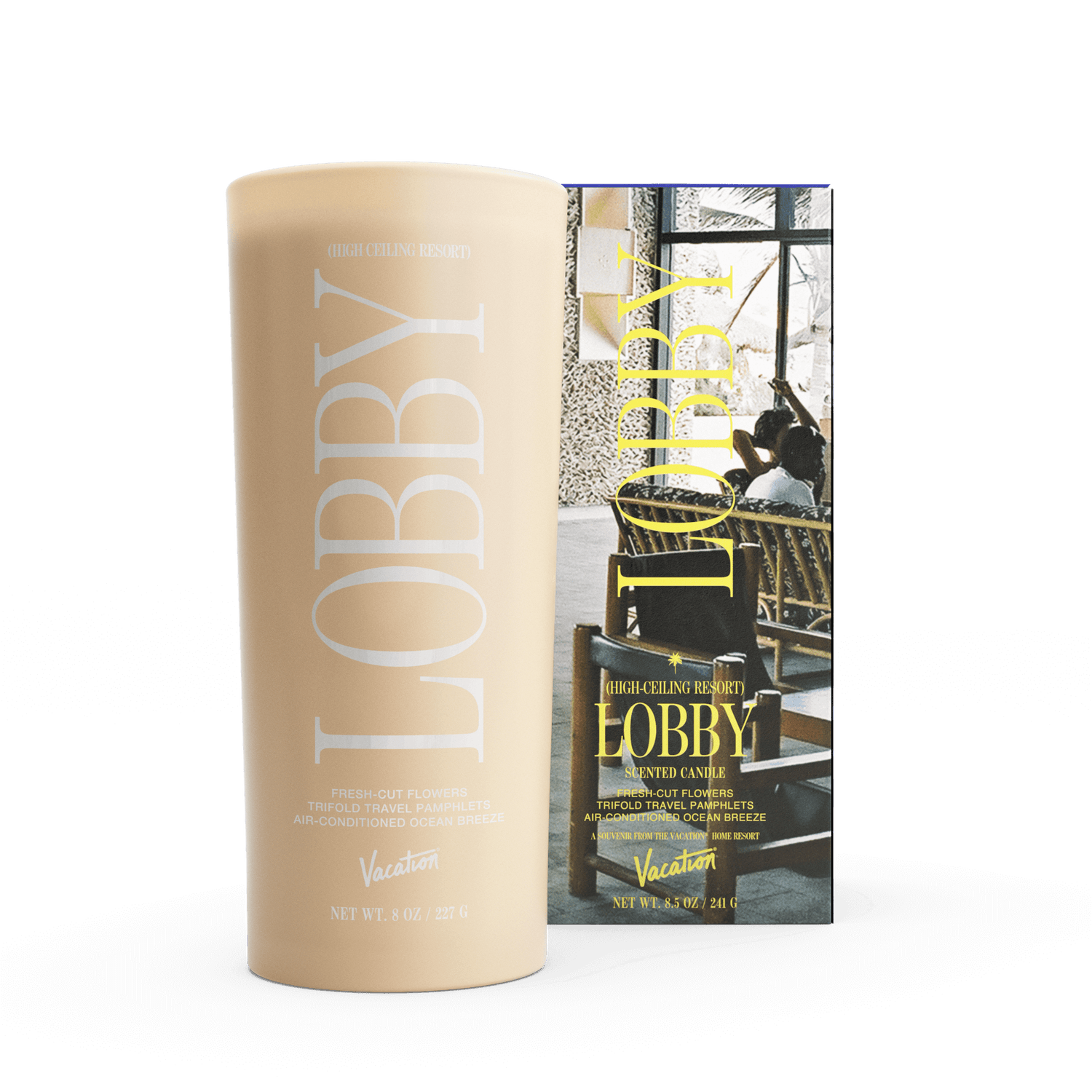 Vacation High Ceiling Resort Lobby Candle main image