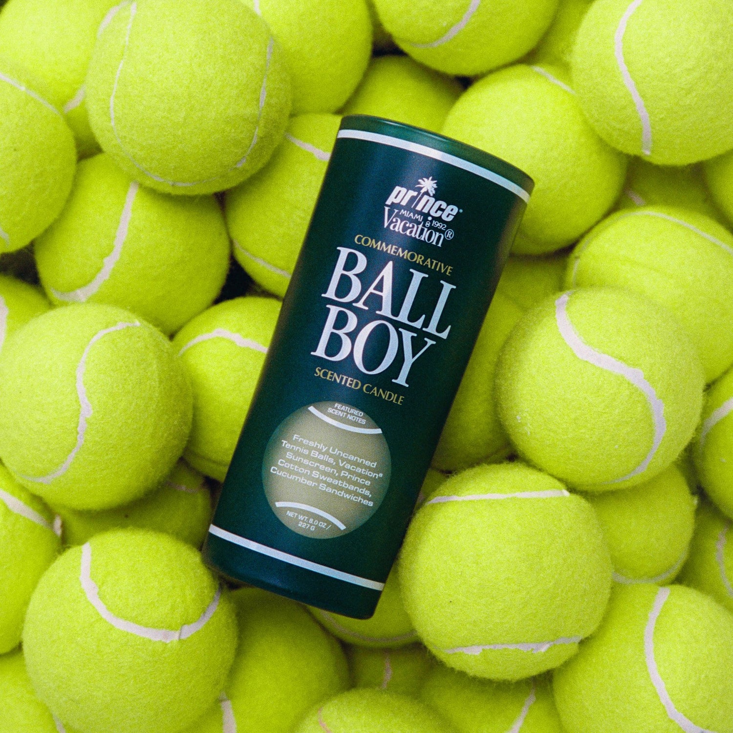 Side image of Vacation Ballboy Candle