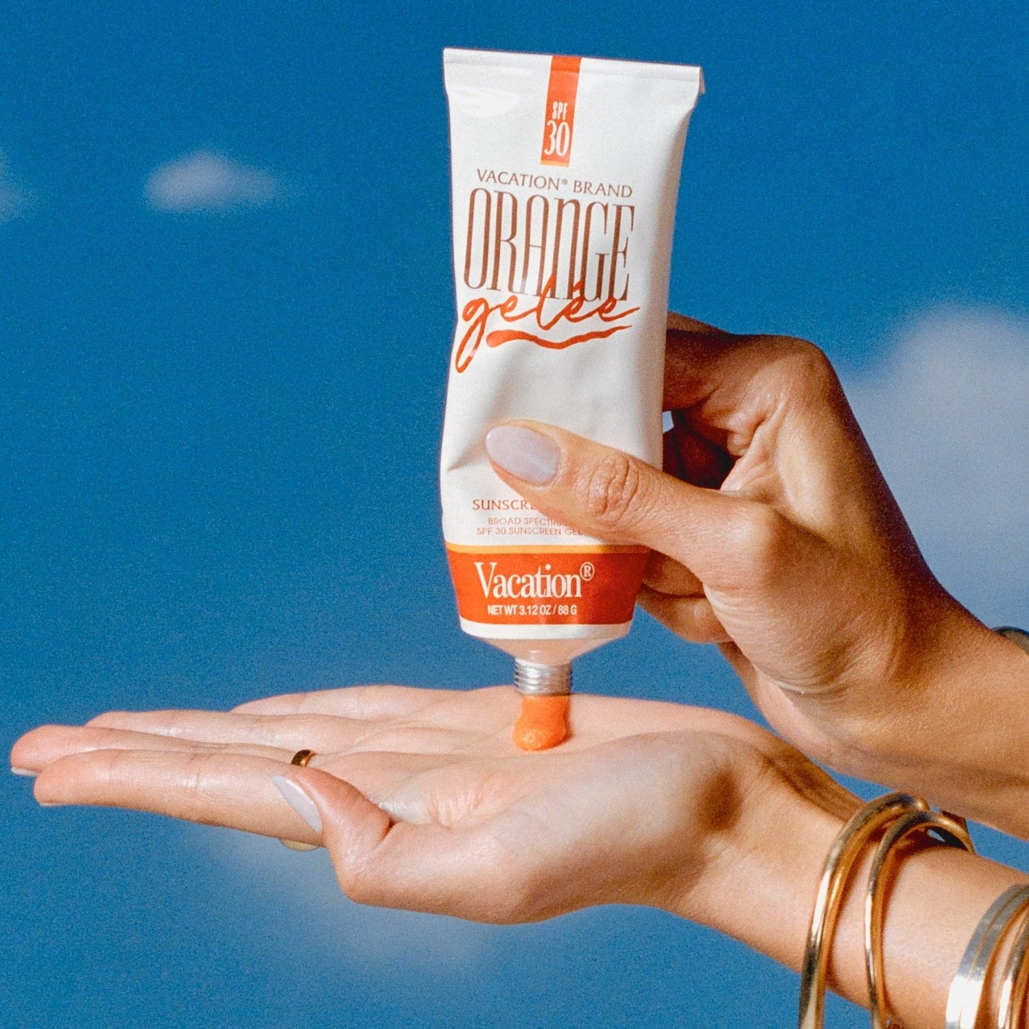 Model image of Vacation Orange Gelée SPF 30