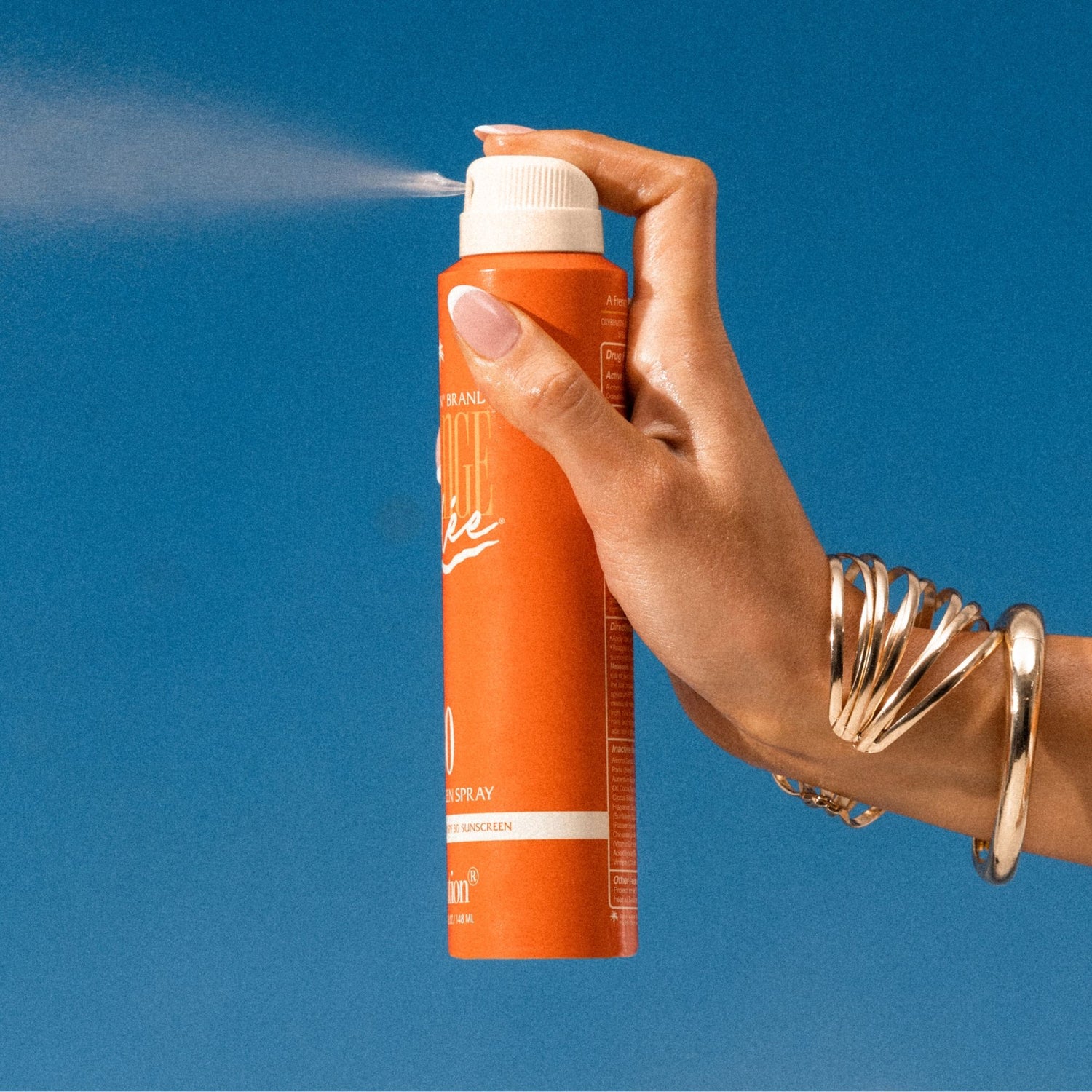 Swatch image of Vacation Orange Gelée Spray Oil SPF 30