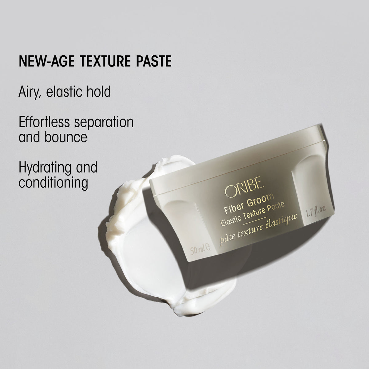 Information related to Oribe Fiber Groom Texture Paste for Definition & Hold