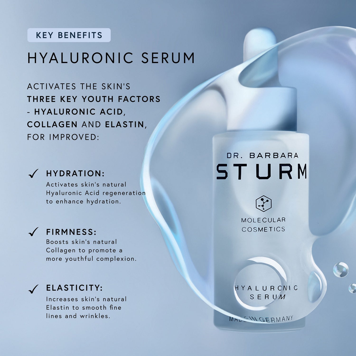 Lifestyle image of Dr. Barbara Sturm Hyaluronic Serum
