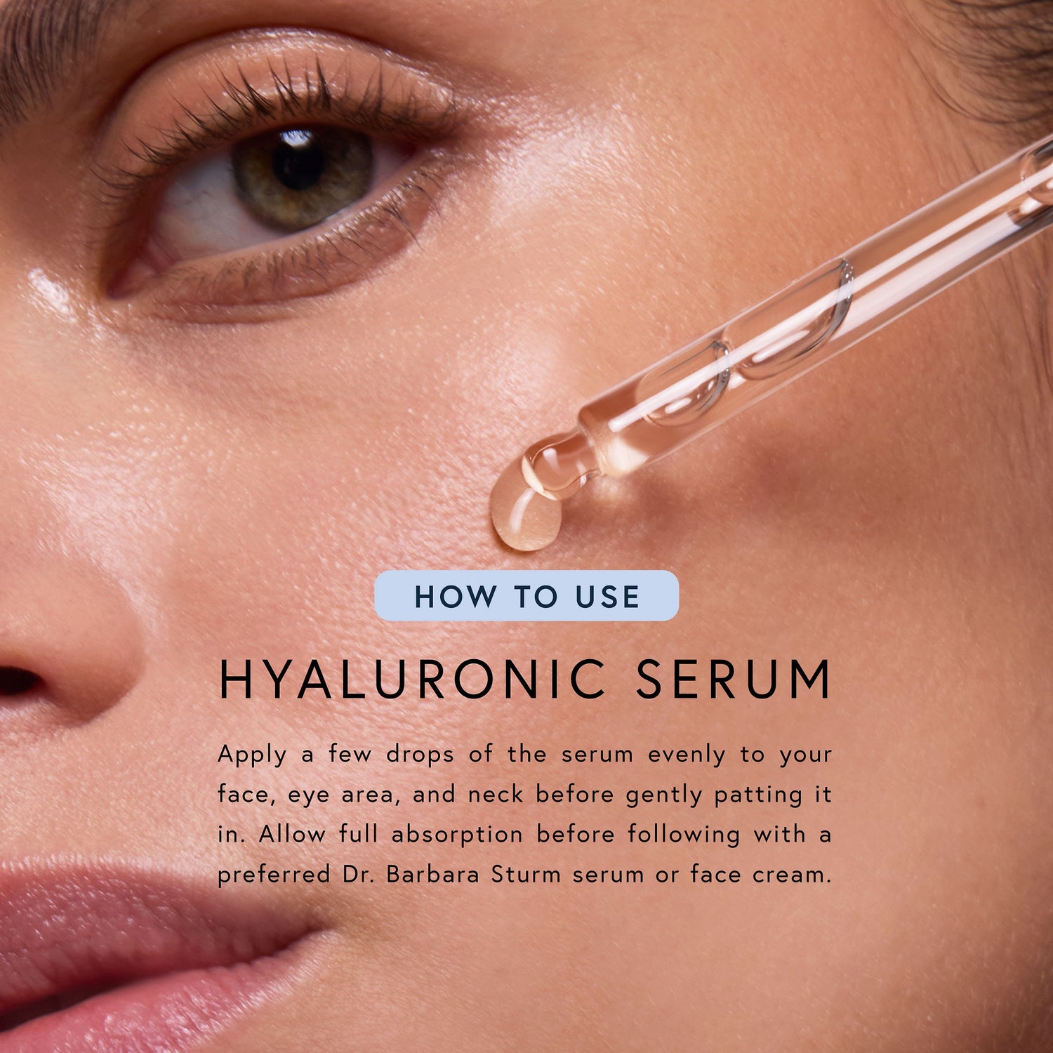 Lifestyle image of Dr. Barbara Sturm Hyaluronic Serum