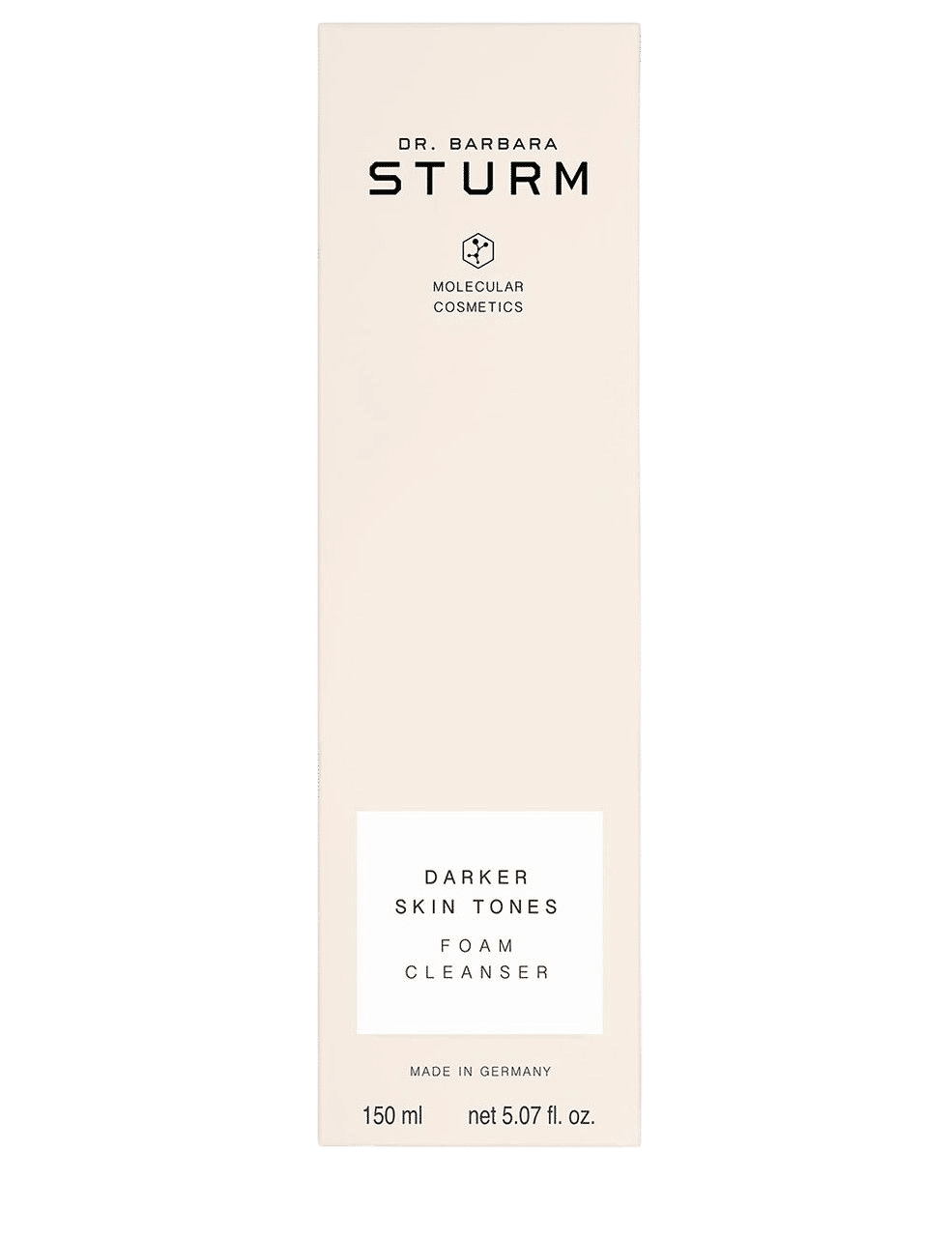 Image of the Dr. Barbara Sturm Darker Skin Tones Foam Cleanser box