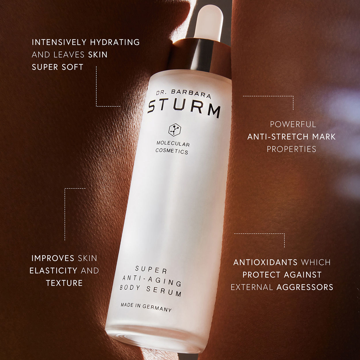 Model image of Dr. Barbara Sturm Super Anti-Aging Body Serum