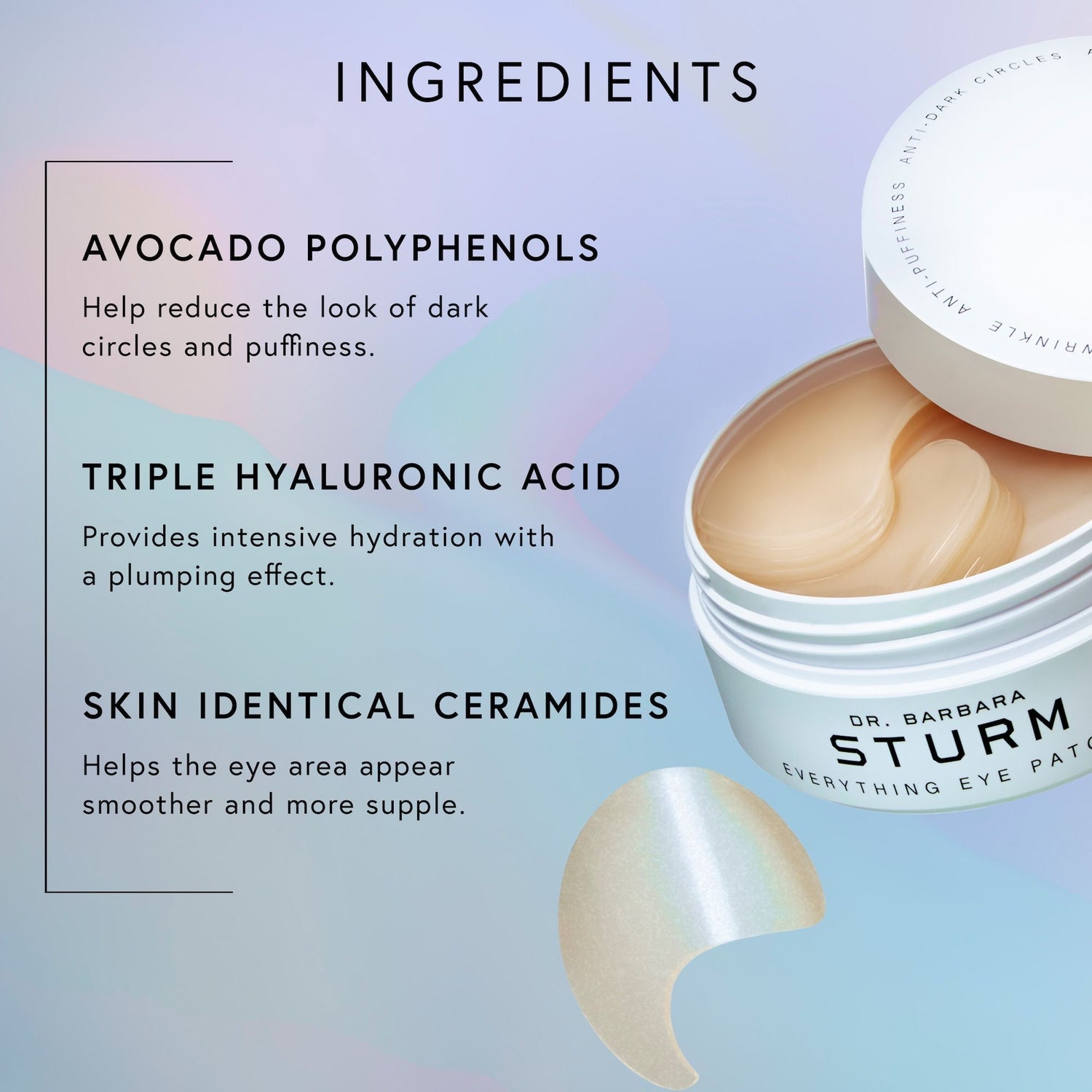 Information related to Dr. Barbara Sturm Everything Eye Patches