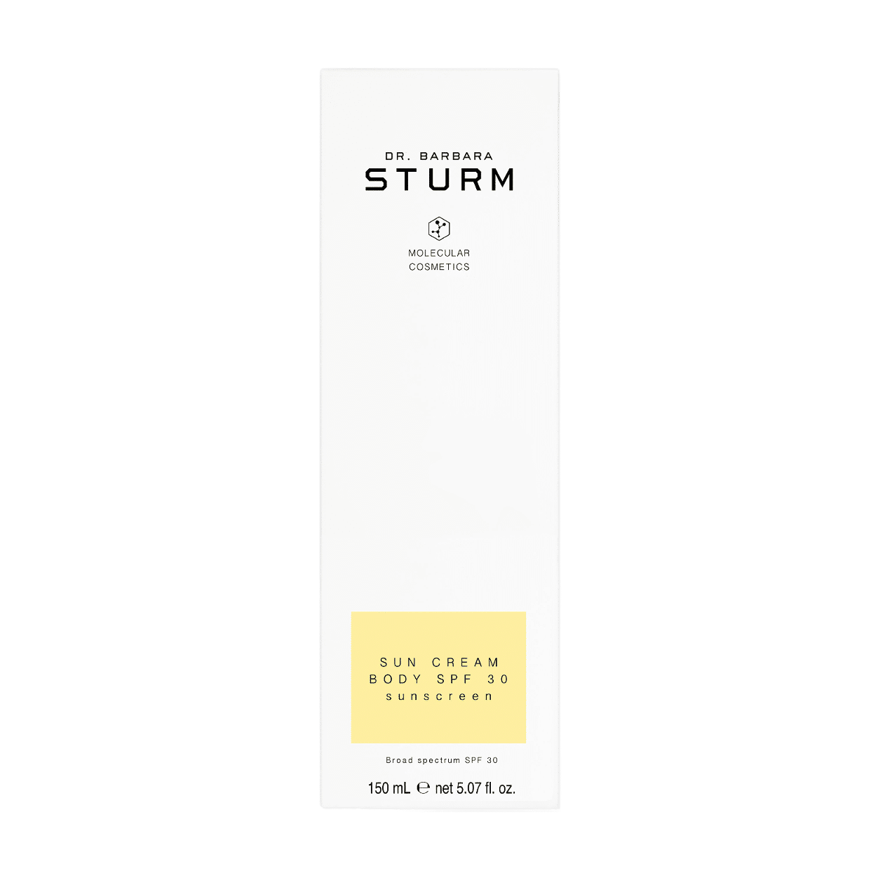 Image of the Dr. Barbara Sturm Sun Cream Body SPF 30 box