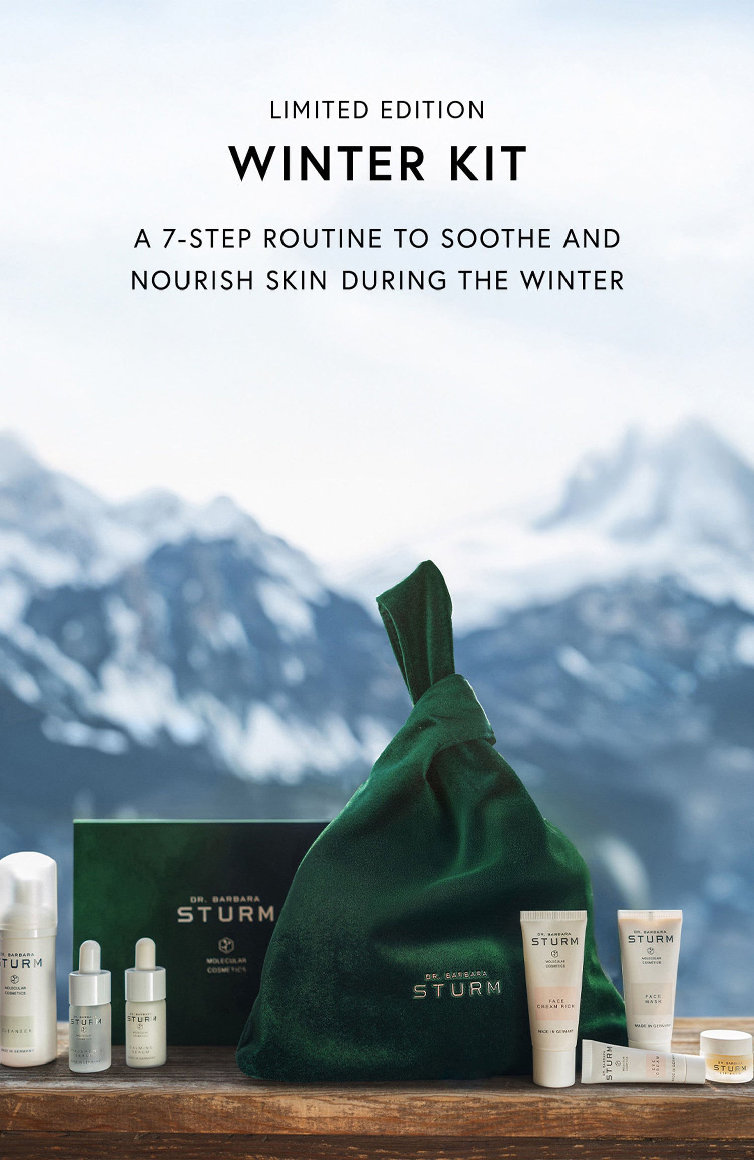 Lifestyle image of Dr. Barbara Sturm Winter Kit (Limited Edition)