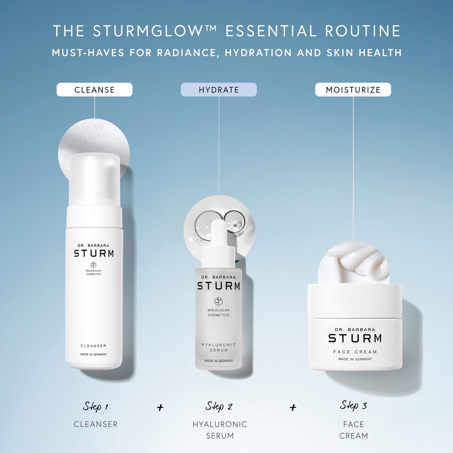 Information related to Dr. Barbara Sturm Hyaluronic Serum Home & Away Set