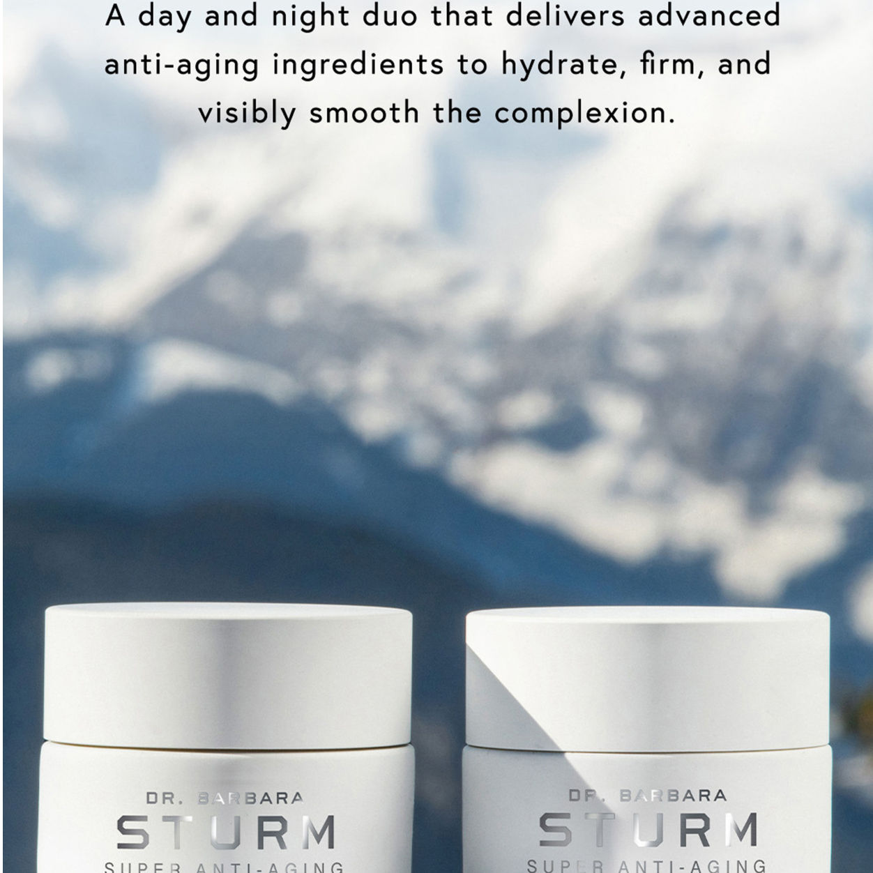 Lifestyle image of Dr. Barbara Sturm Super Anti-Aging Day & Night Set
