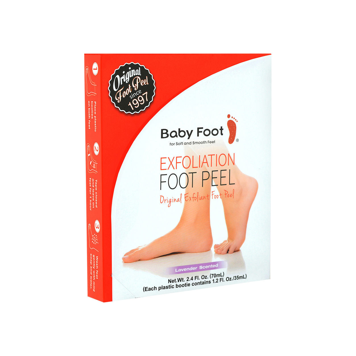 Image of the Baby Foot Original Baby Foot Exfoliation Foot Peel box