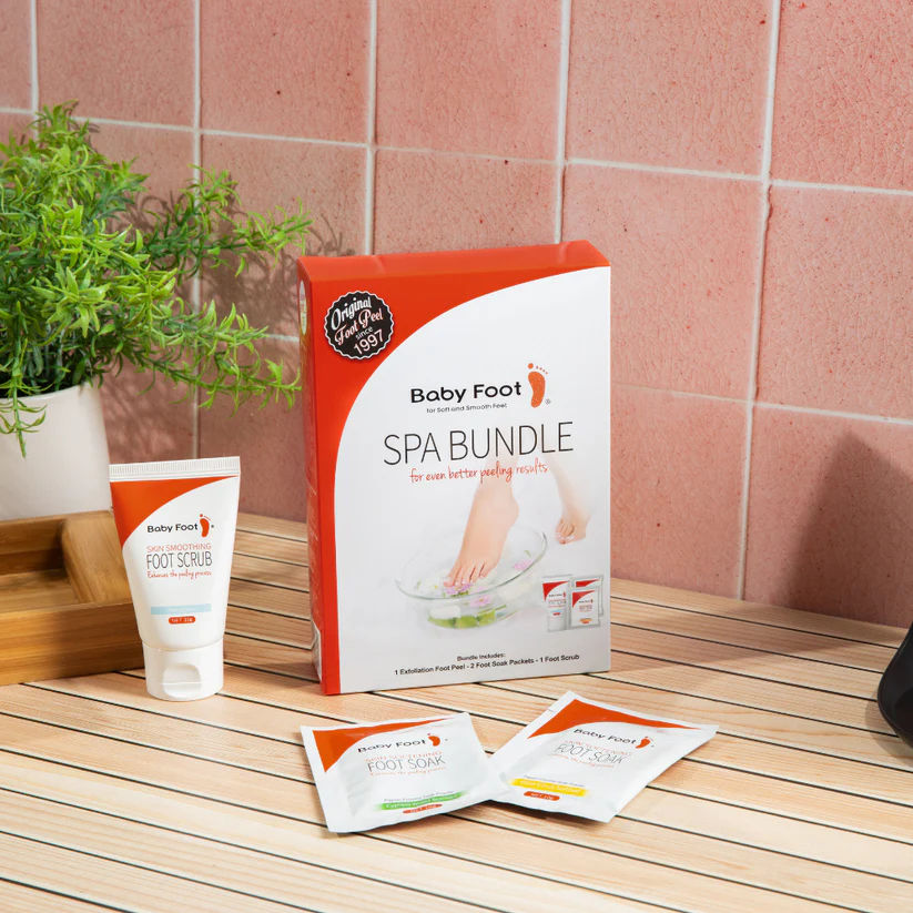 Lifestyle image of Baby Foot Spa Bundle