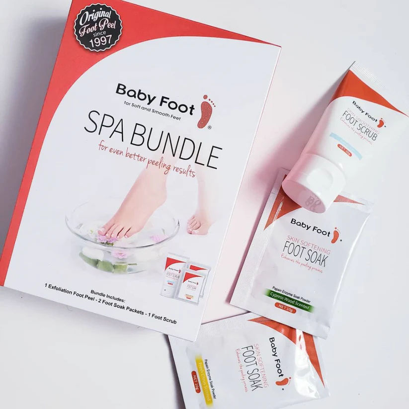 Lifestyle image of Baby Foot Spa Bundle