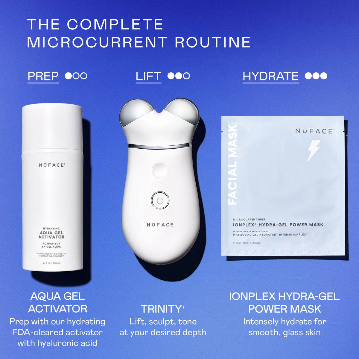 Image of product in the same collection as NuFace TRINITY+ Starter Kit | Lift & Tighten Facial Microcurrent Device