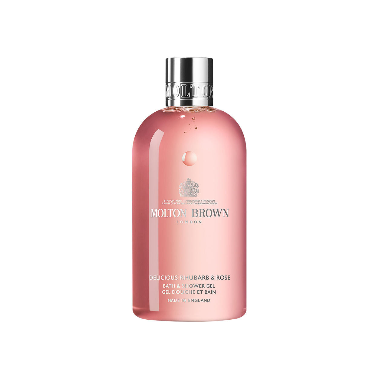 Molton Brown Delicious Rhubarb and Rose Bath and Shower Gel main image