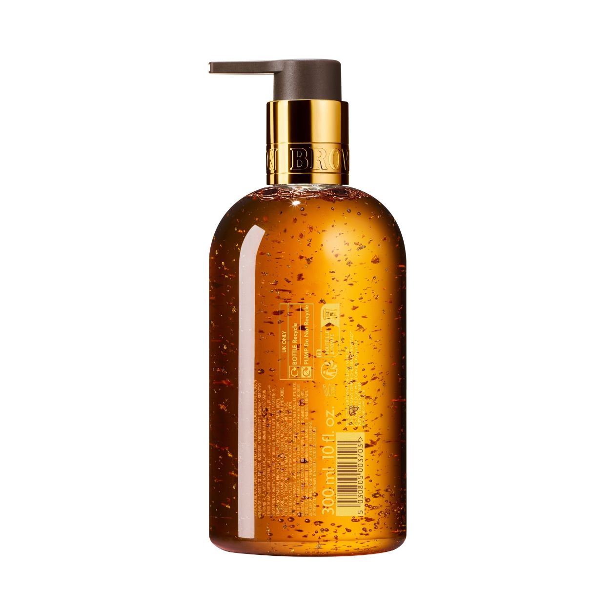 Back image of Molton Brown Mesmerising Oudh Accord & Gold Fine Liquid Hand Wash
