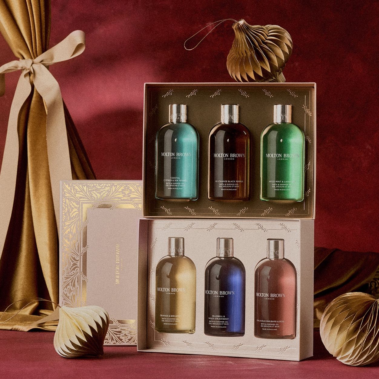 Lifestyle image of Molton Brown Woody & Aromatic Body Care Collection (Limited Edition)
