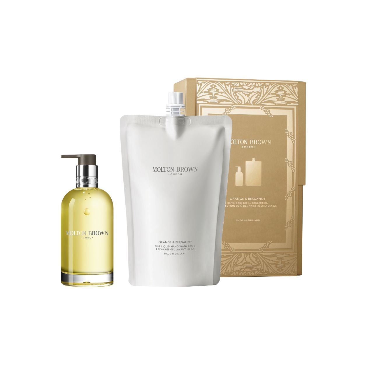 Molton Brown Orange & Bergamot Hand Care Refill Collection (Limited Edition) main image