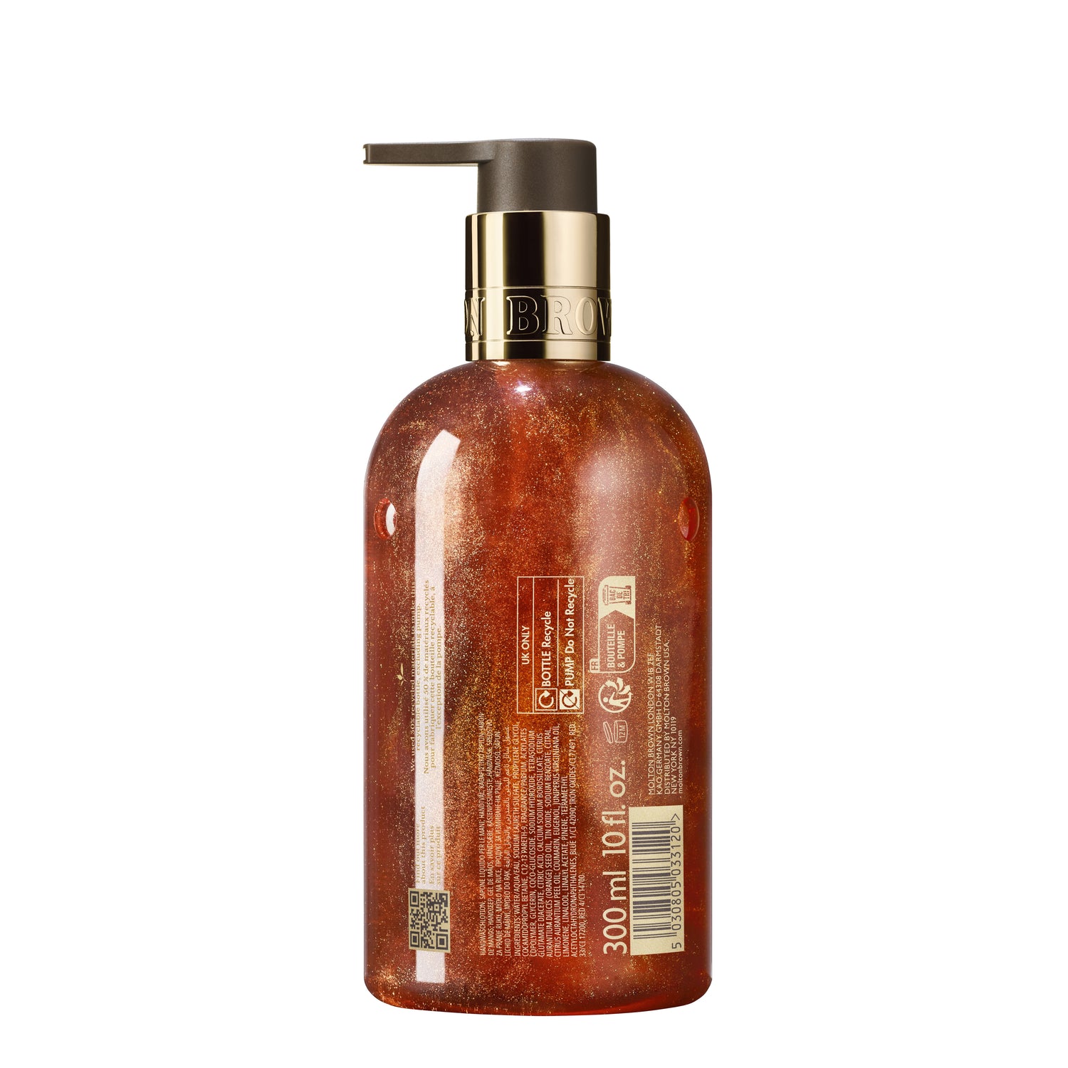 Back image of Molton Brown Marvellous Mandarin & Spice Fine Liquid Hand Wash (Limited Edition)