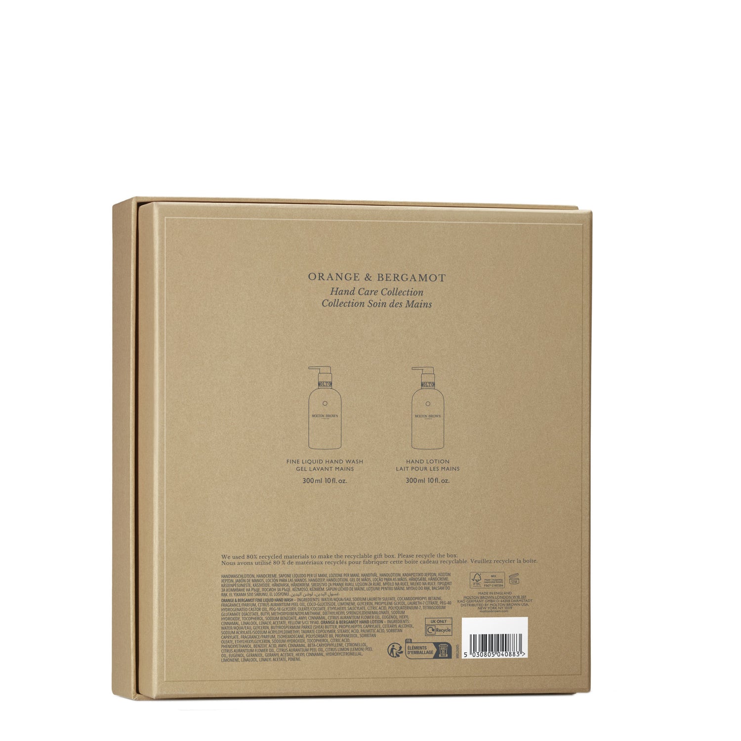 Back image of Molton Brown Orange & Bergamot Hand Care Set (Limited Edition)