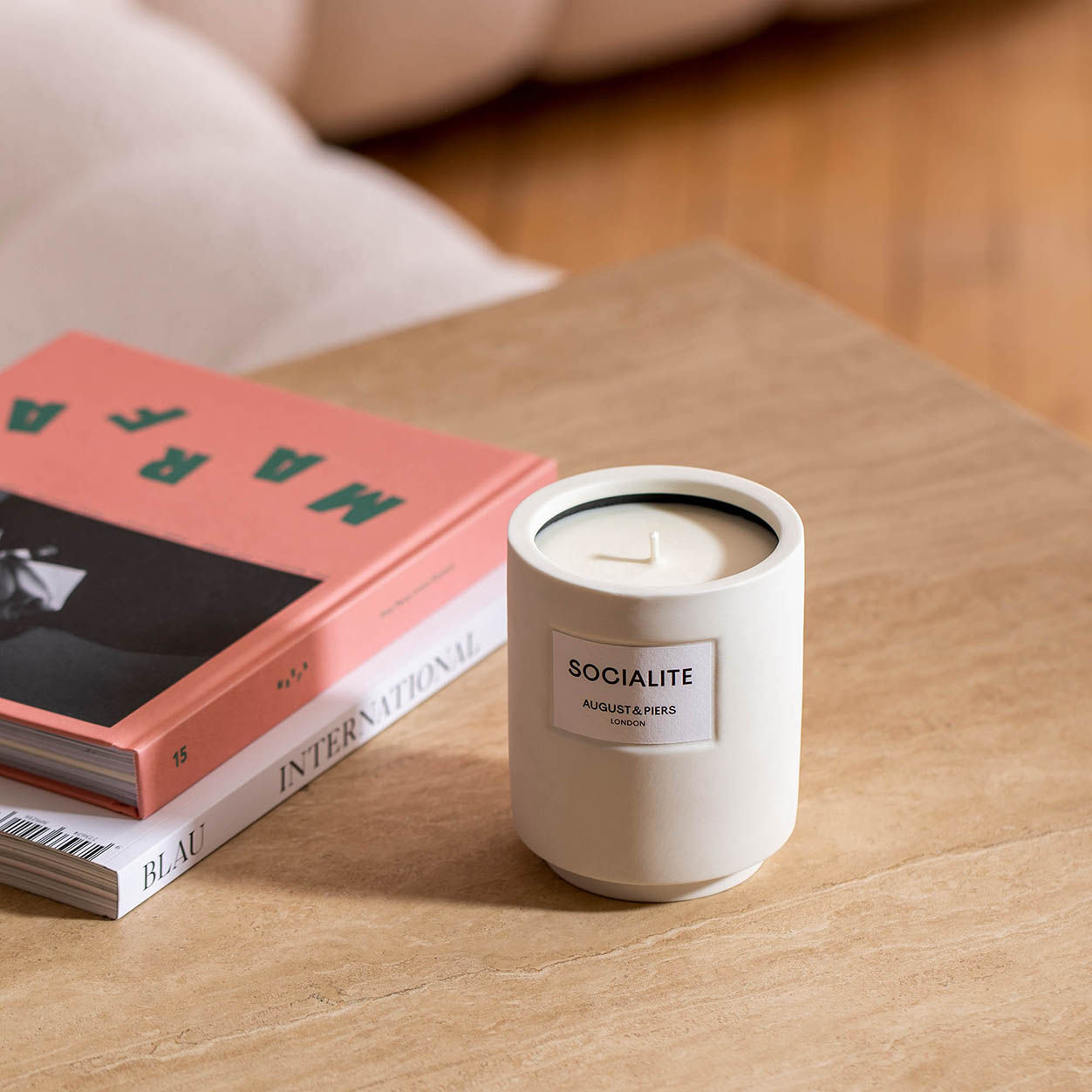 Lifestyle image of August & Piers Socialite Candle