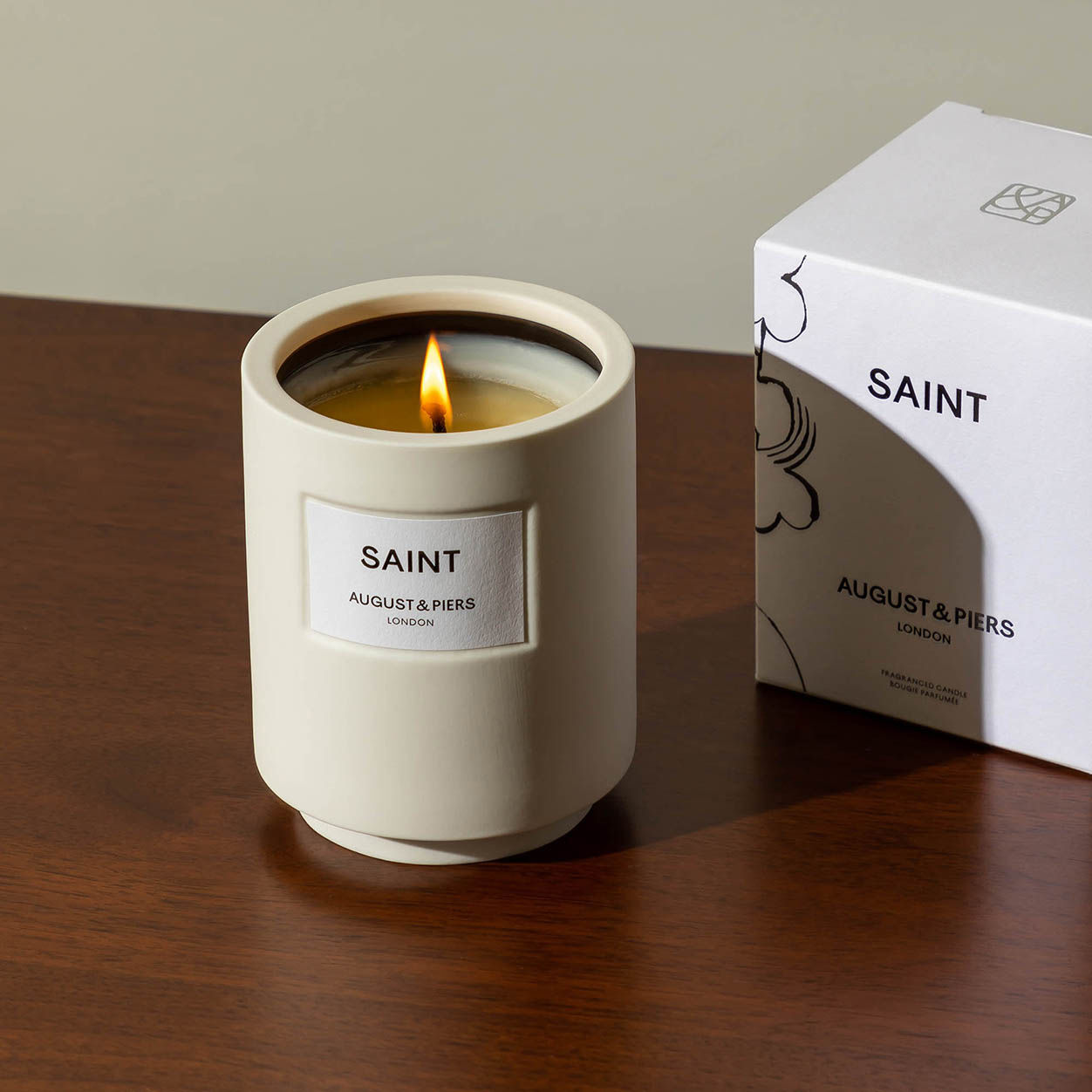 Lifestyle image of August & Piers Saint Candle