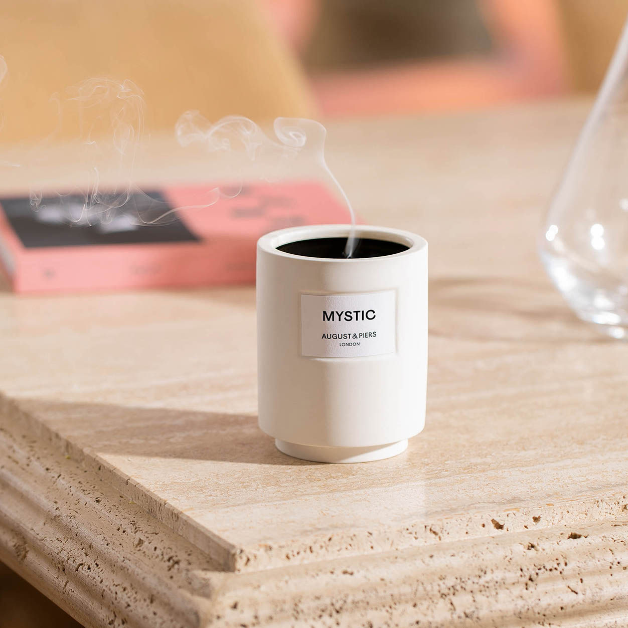 Lifestyle image of August & Piers Mystic Candle