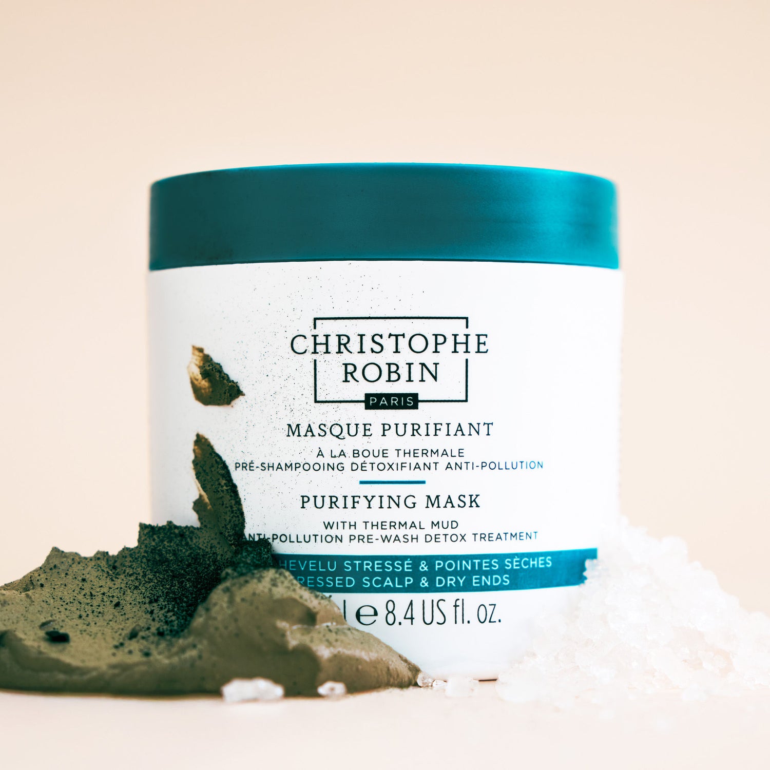 Swatch image of Christophe Robin Purifying Mask with Thermal Mud