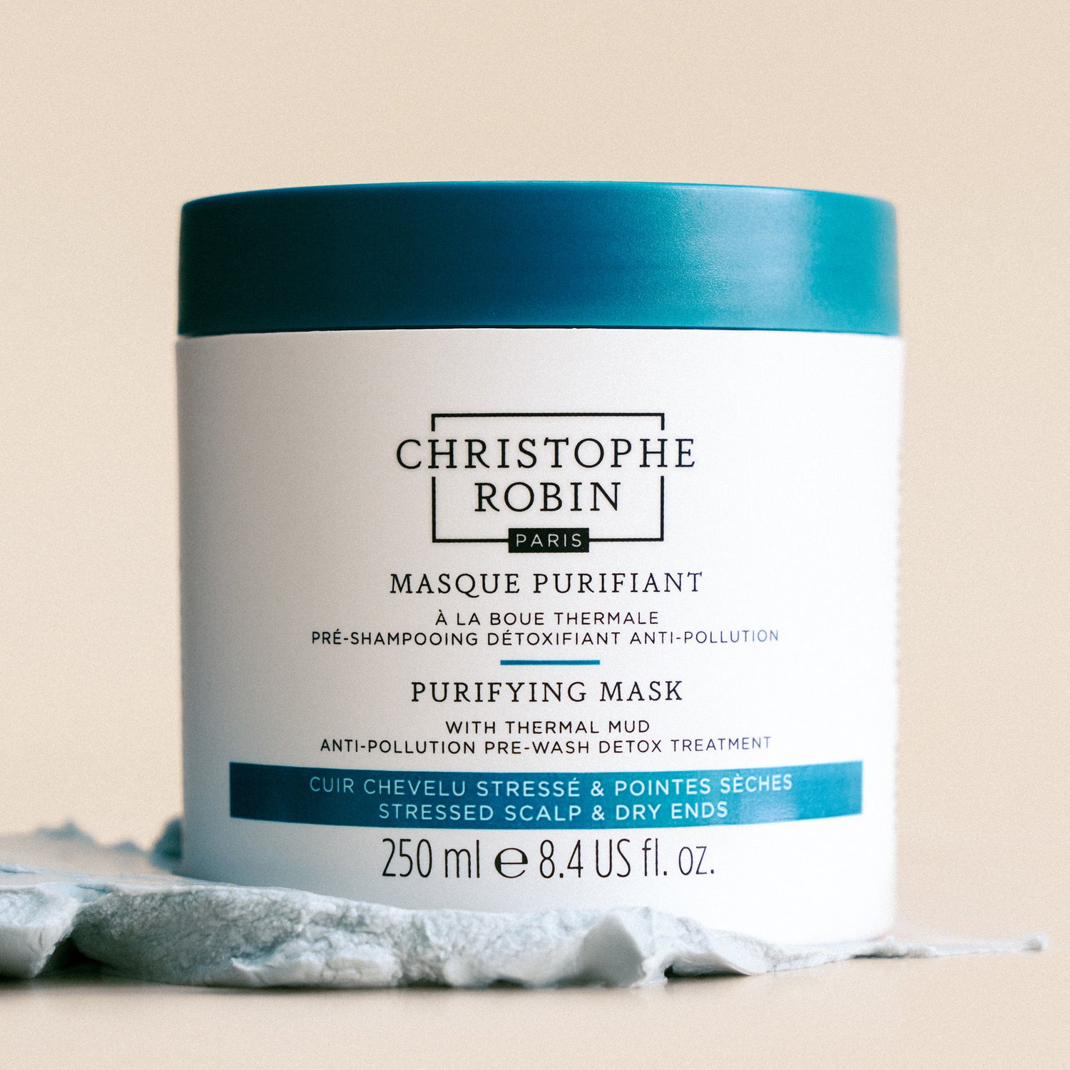 Swatch image of Christophe Robin Purifying Mask with Thermal Mud
