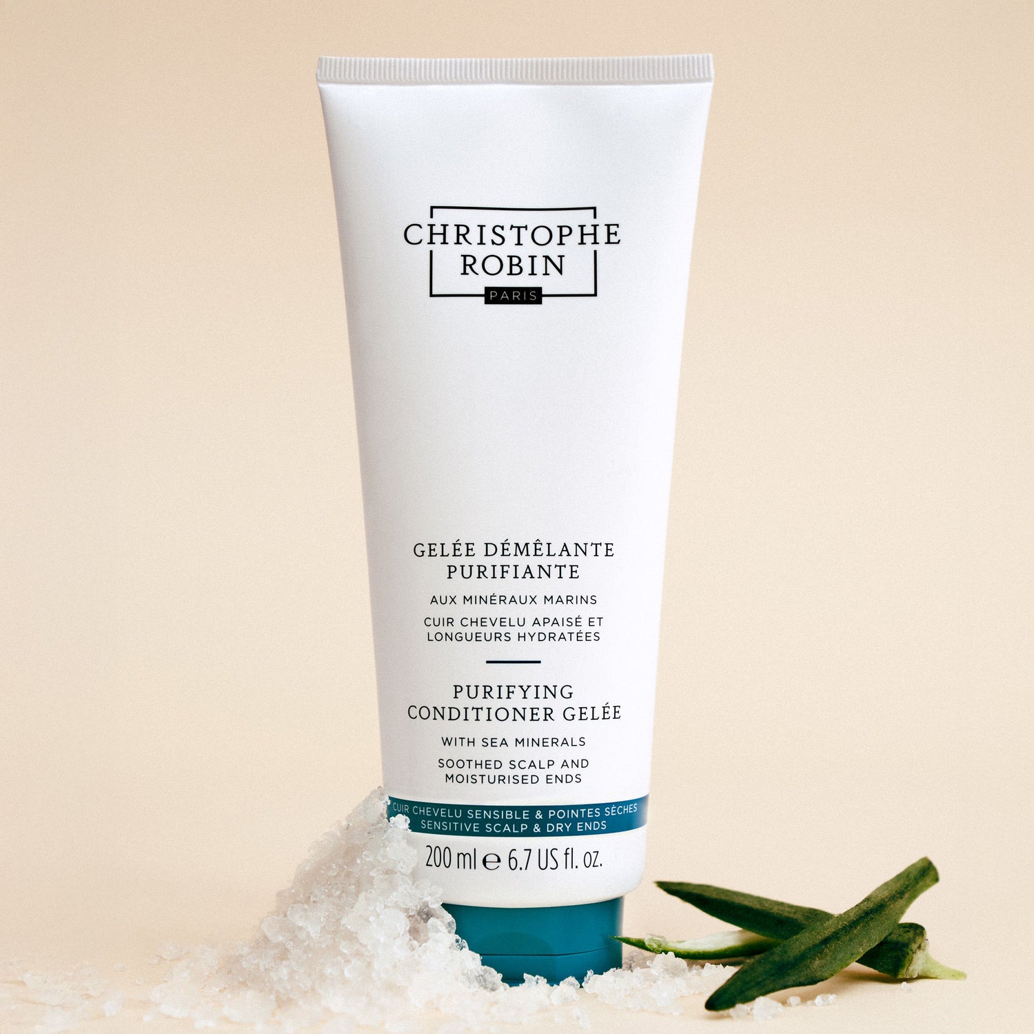 Swatch image of Christophe Robin Purifying Conditioner Gelée with Sea Minerals