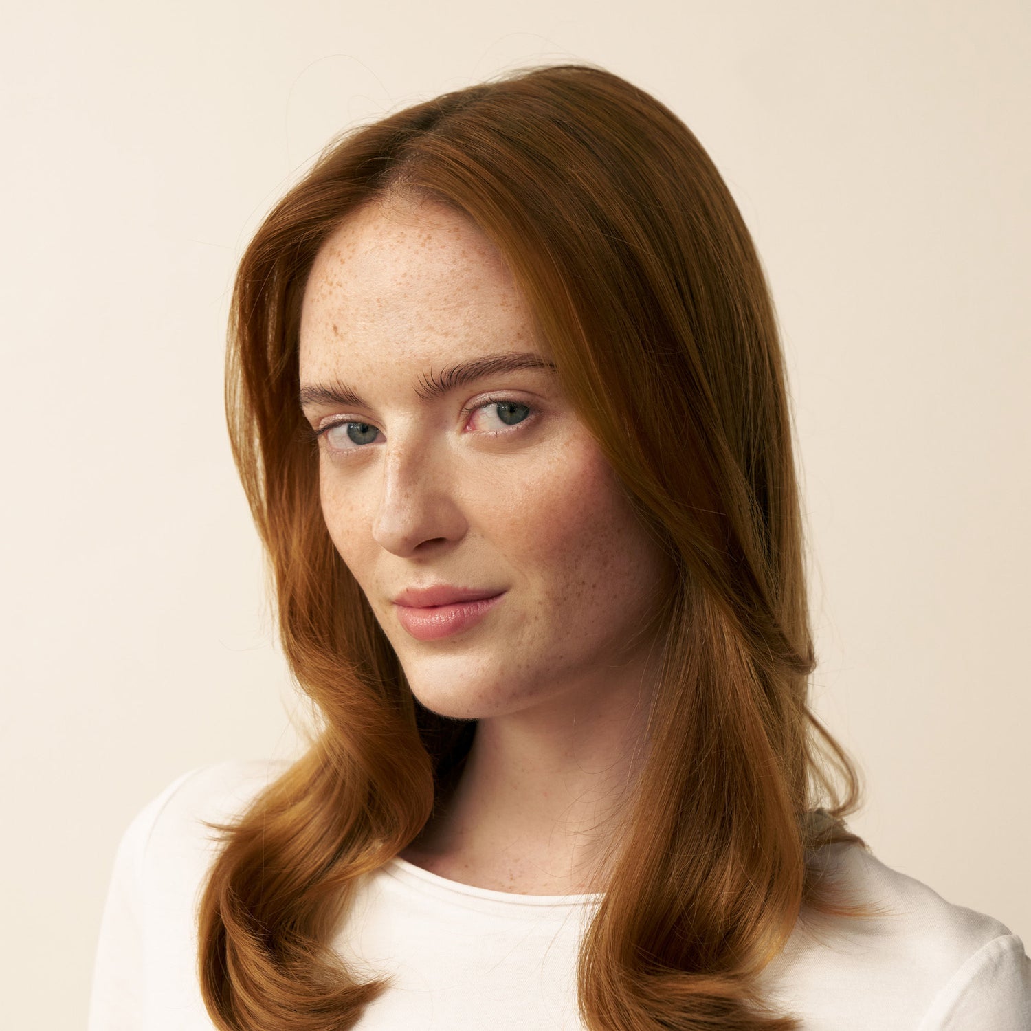 Before and after results of using Christophe Robin Delicate Volumising Conditioner with Rose Extracts