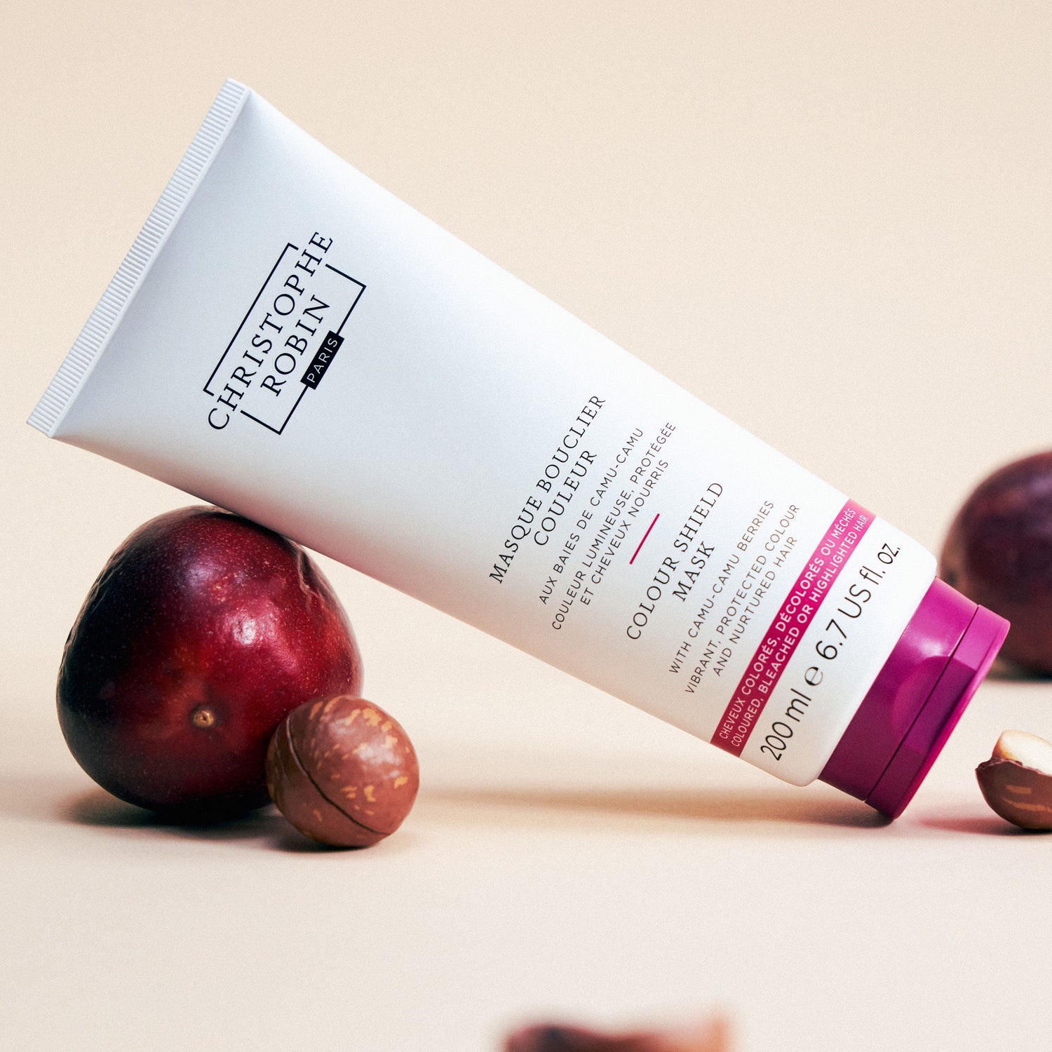 Swatch image of Christophe Robin Colour Shield Mask With Camu-Camu Berries