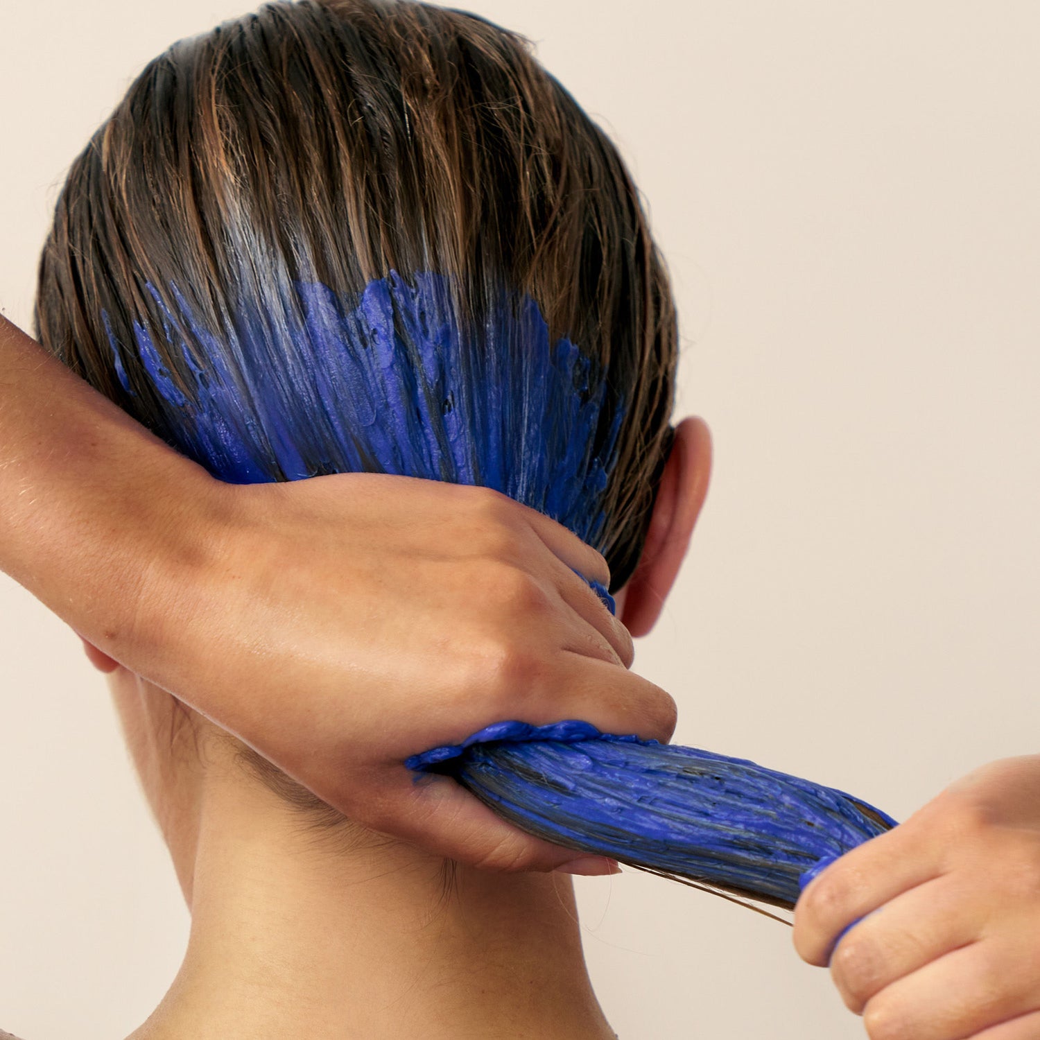 Model image of Christophe Robin Shade Variation Mask Baby Blonde
