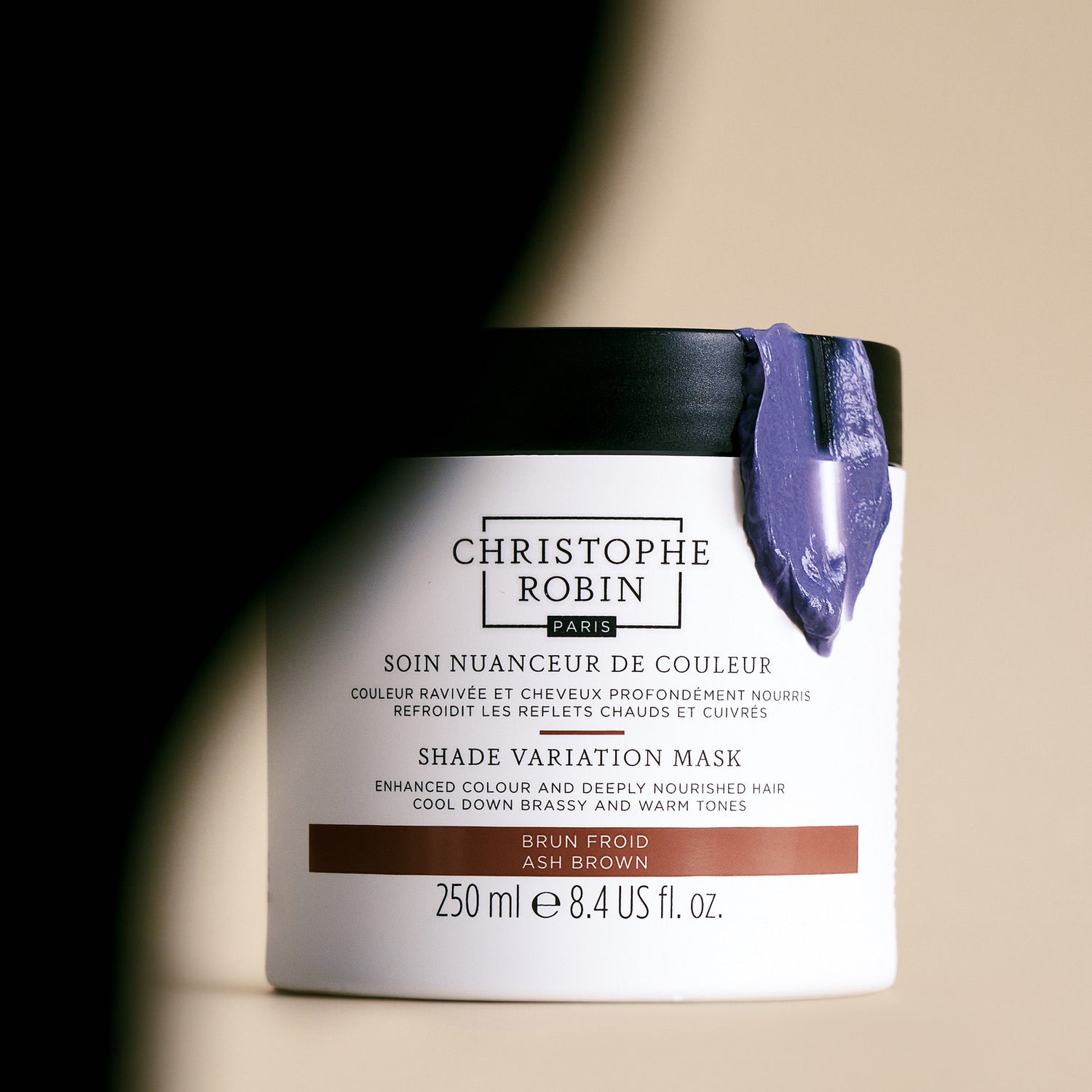 Swatch image of Christophe Robin Shade Variation Mask Ash Brown