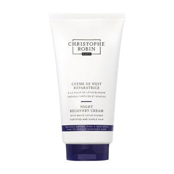 Christophe Robin Night Recovery Cream With White Lotus Flower main image