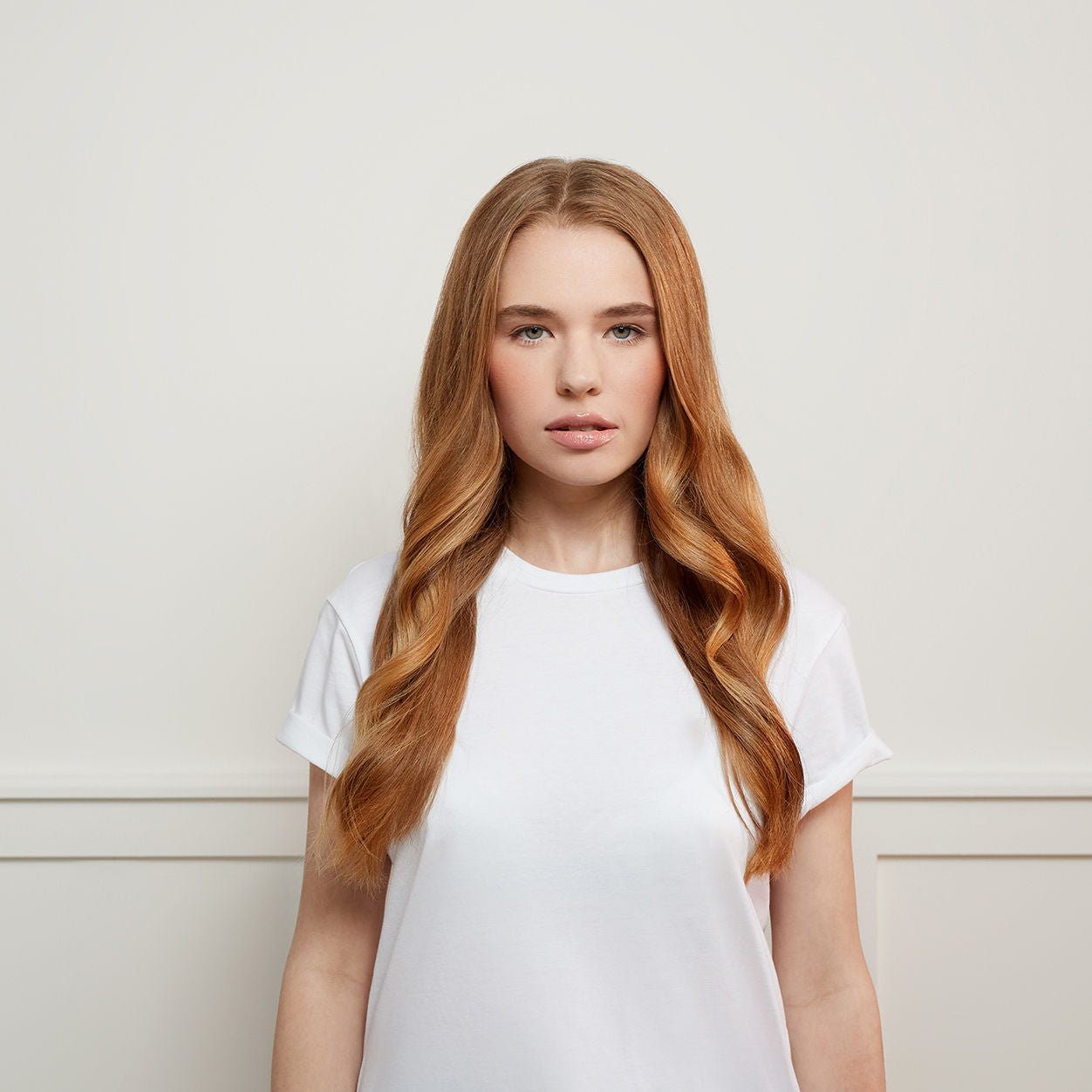 Model image of Christophe Robin Purifying Shampoo with Thermal Mud