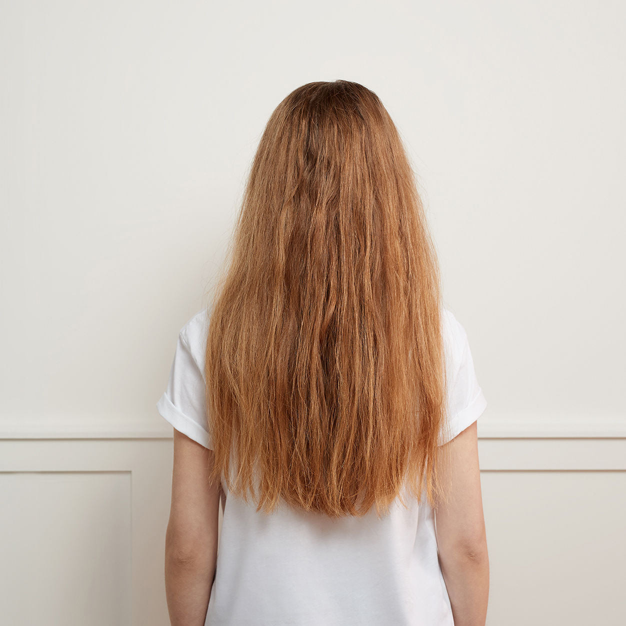 Model image of Christophe Robin Purifying Shampoo with Thermal Mud